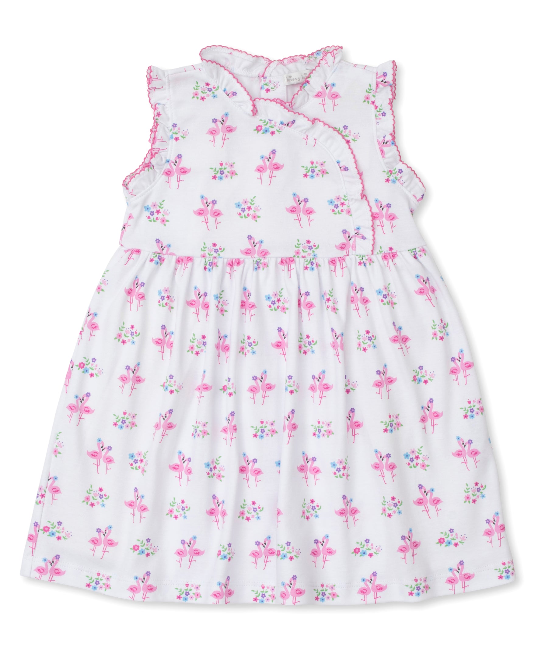 Flamingo Flower Fiesta Toddler Dress - Kissy Kissy