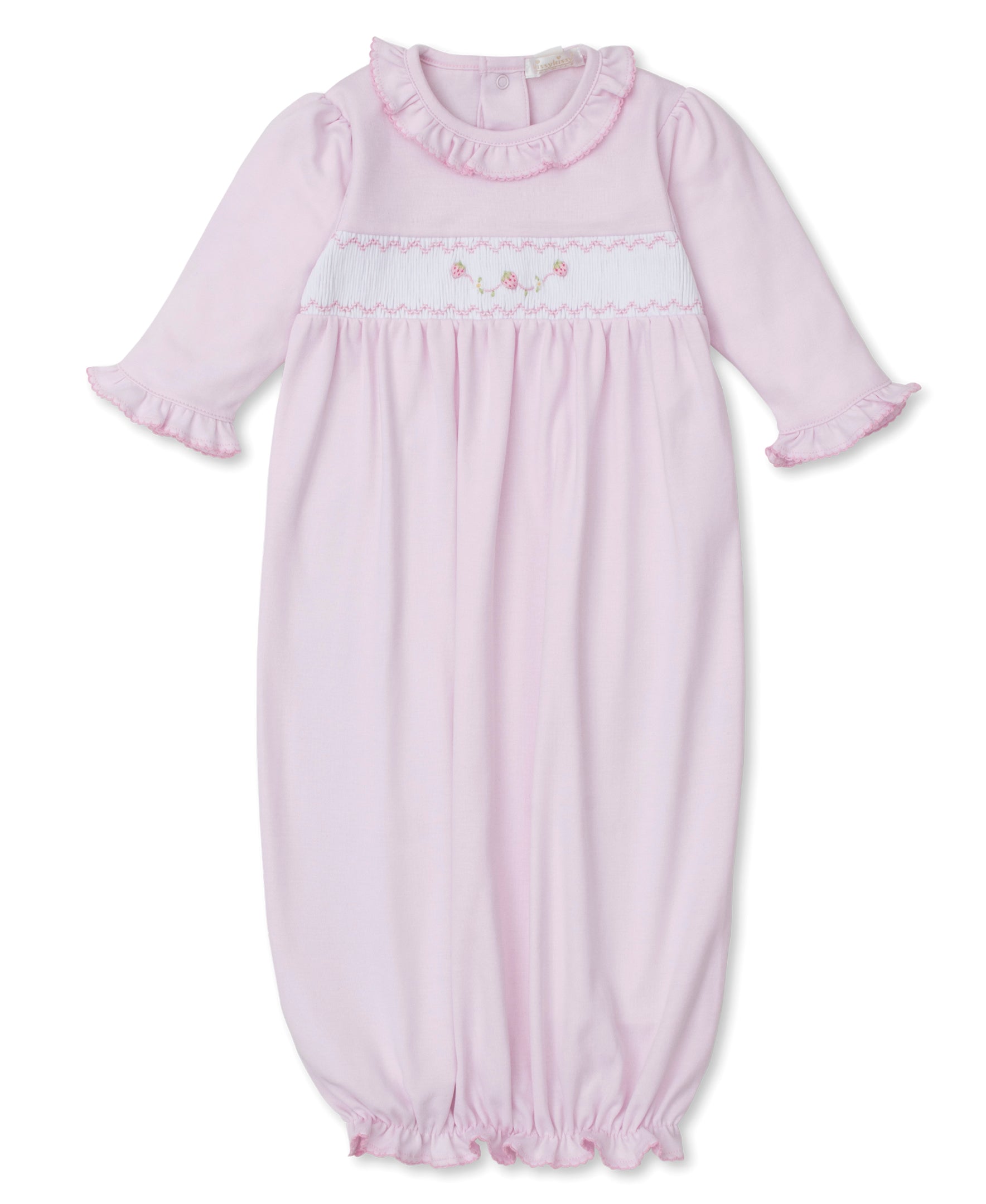 CLB Summer Medley 24 Pink Hand Smocked Sack Gown