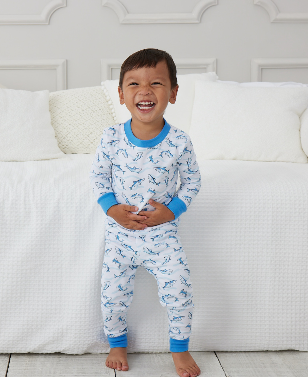 Swift Sharks Toddler Pajama Set - Kissy Kissy