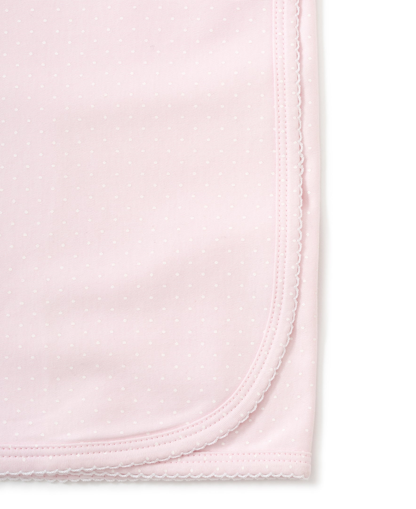 Pink/White New Kissy Dots Print Blanket - Kissy Kissy