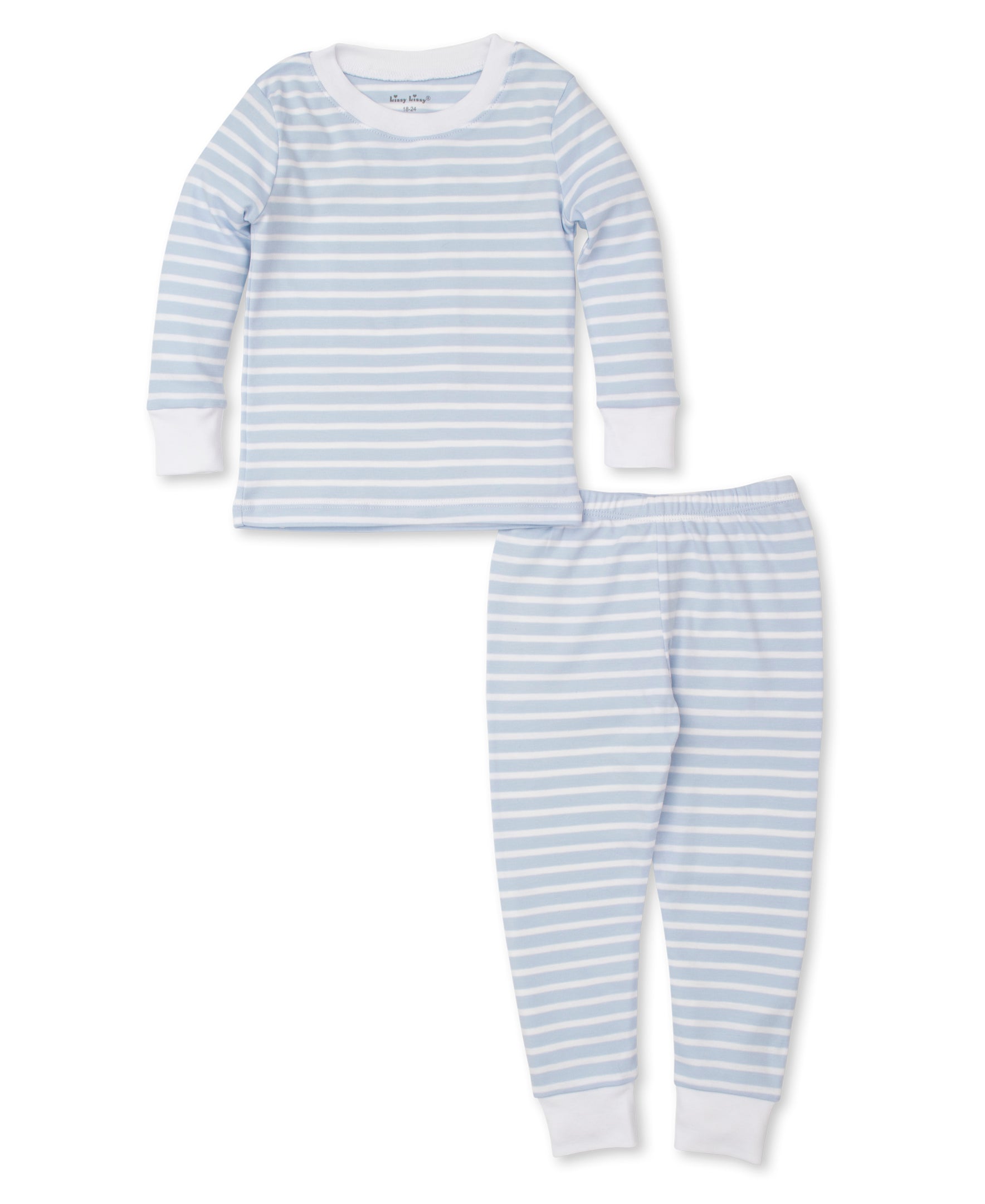 Team Stripes Blue Pajama Set - Kissy Kissy