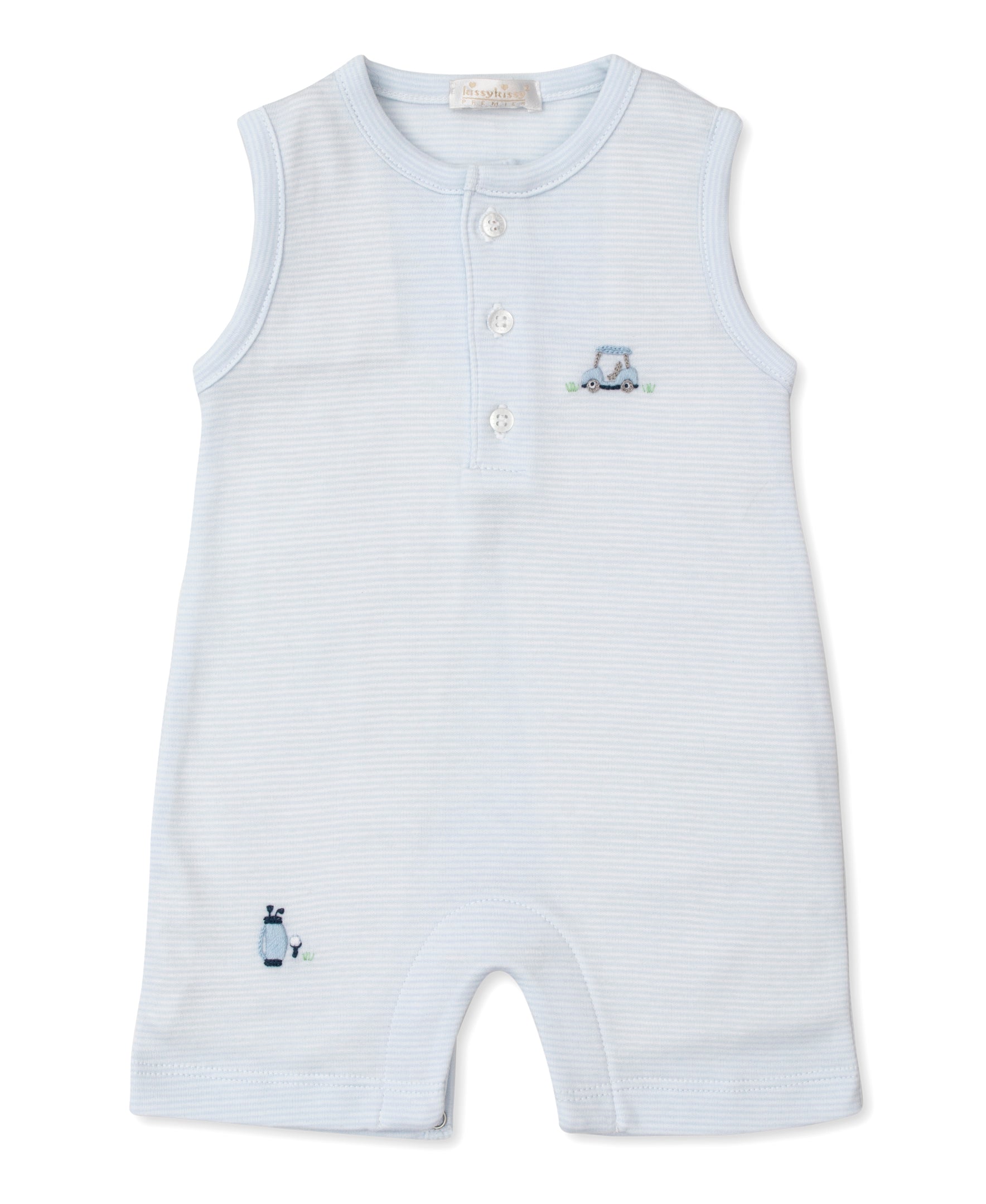 Premier Kissy Golf Club Hand Emb. Sleeveless Playsuit