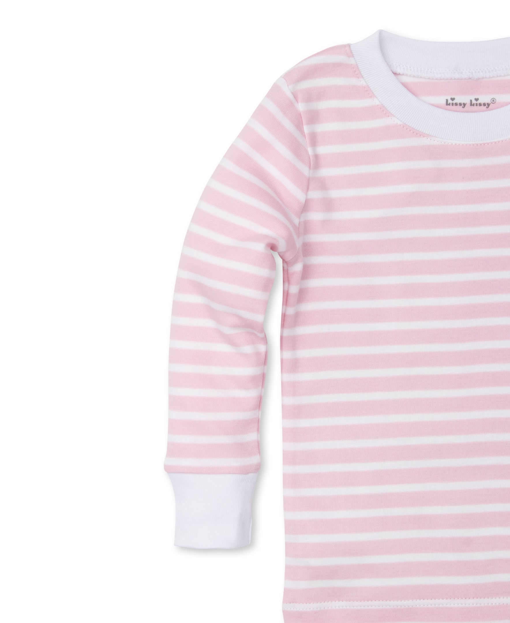 Team Stripes Pink Pajama Set - Kissy Kissy