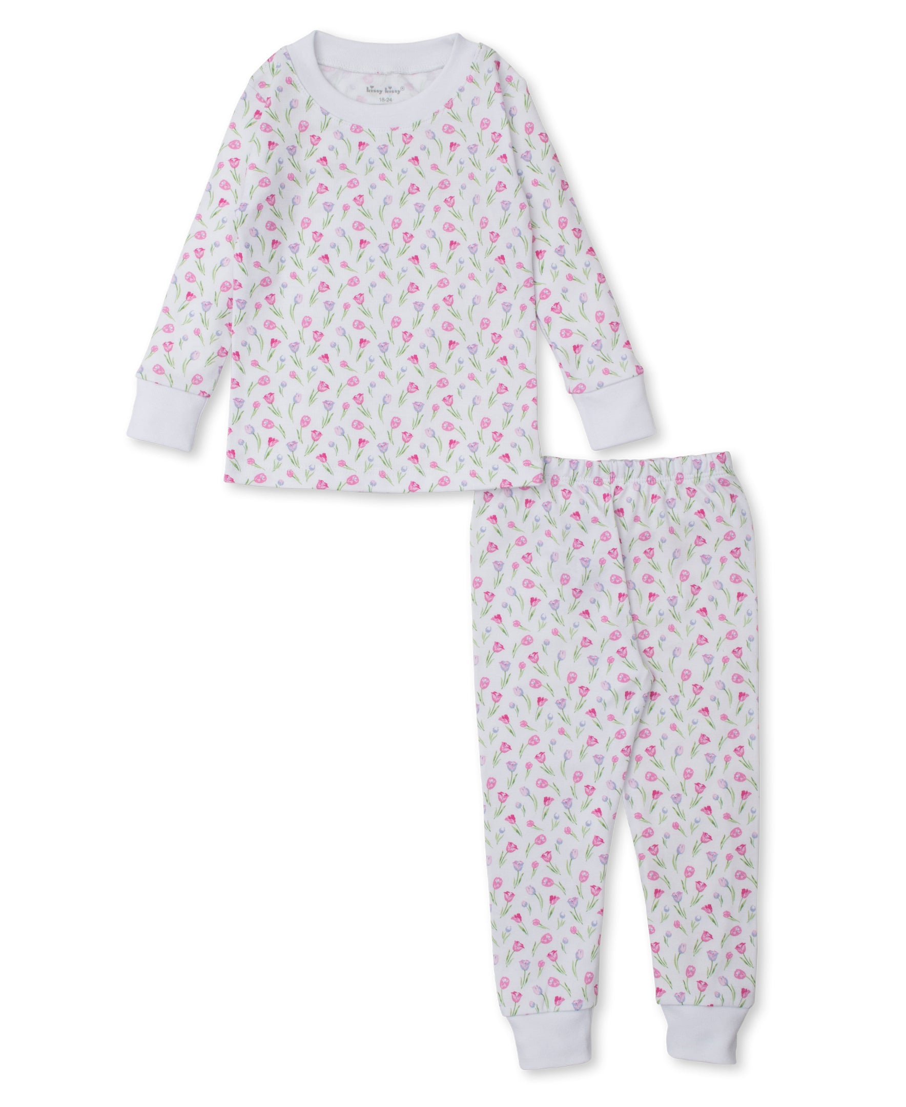 Tulip Festival Toddler Pajama Set - Kissy Kissy