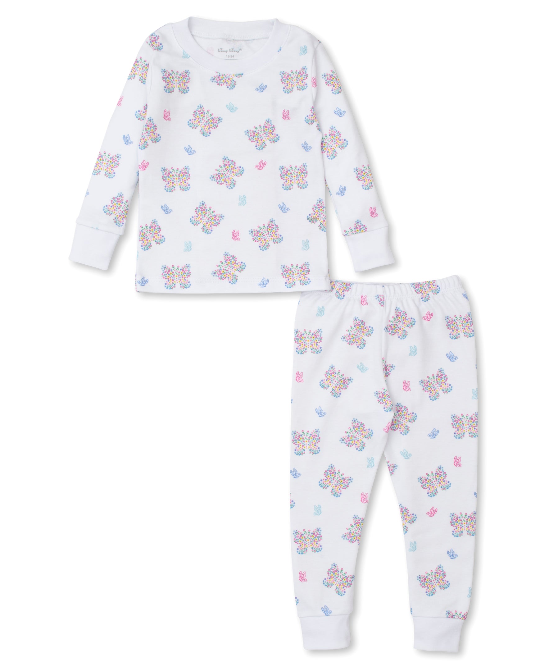 Butterfly Flutters Toddler Pajama Set - Kissy Kissy