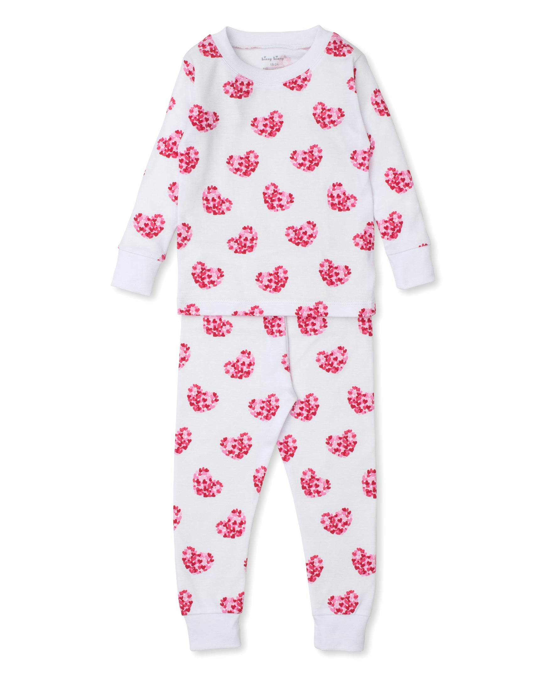 Baby discount heart pajamas