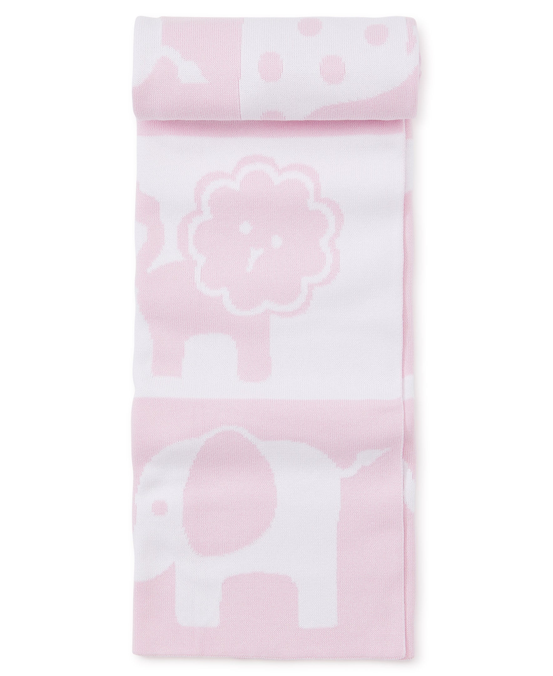 Pink Jungle Knit Novelty Blanket - Kissy Kissy