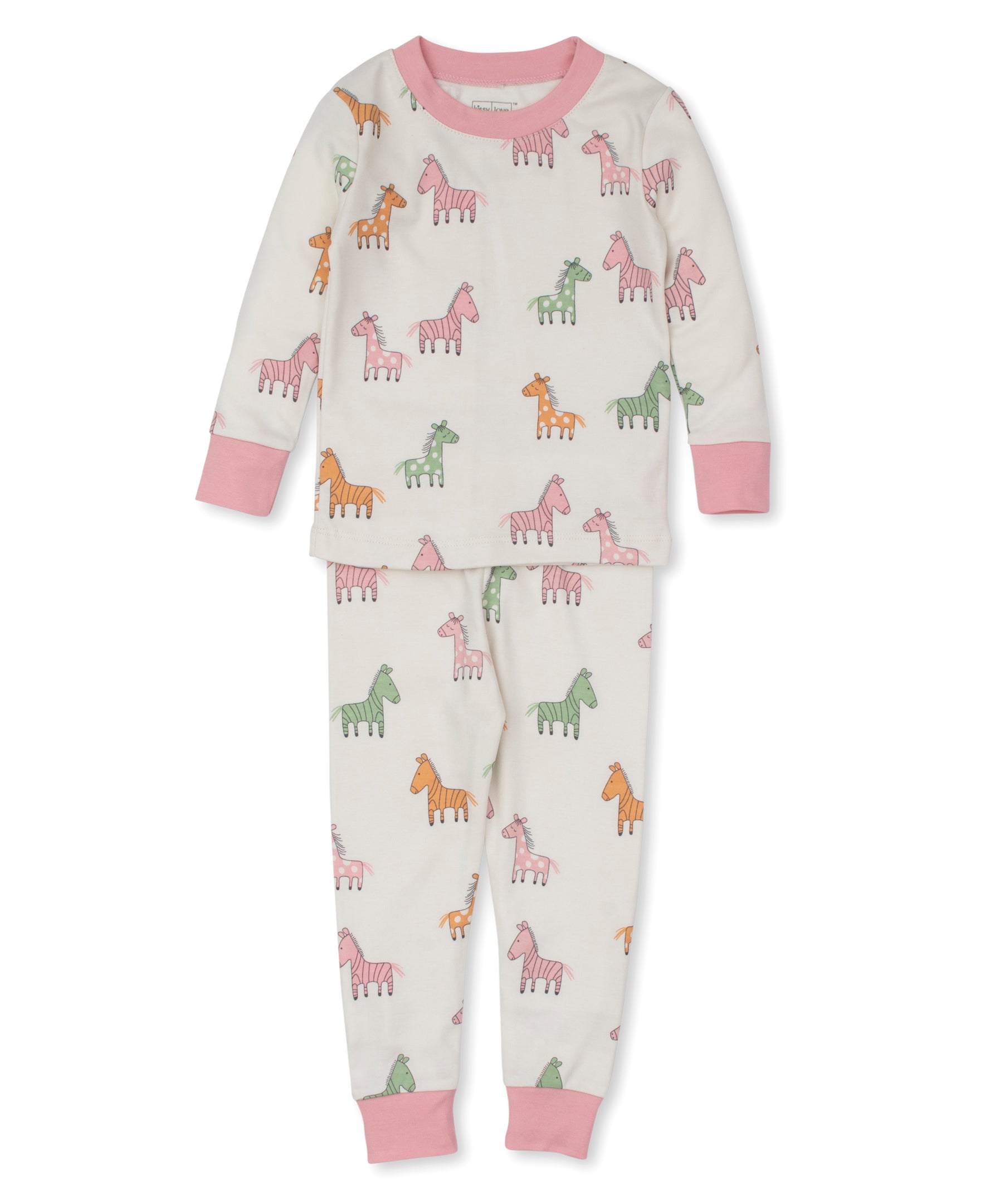 Kissy Love Zebra and Friends Toddler Pajama Set