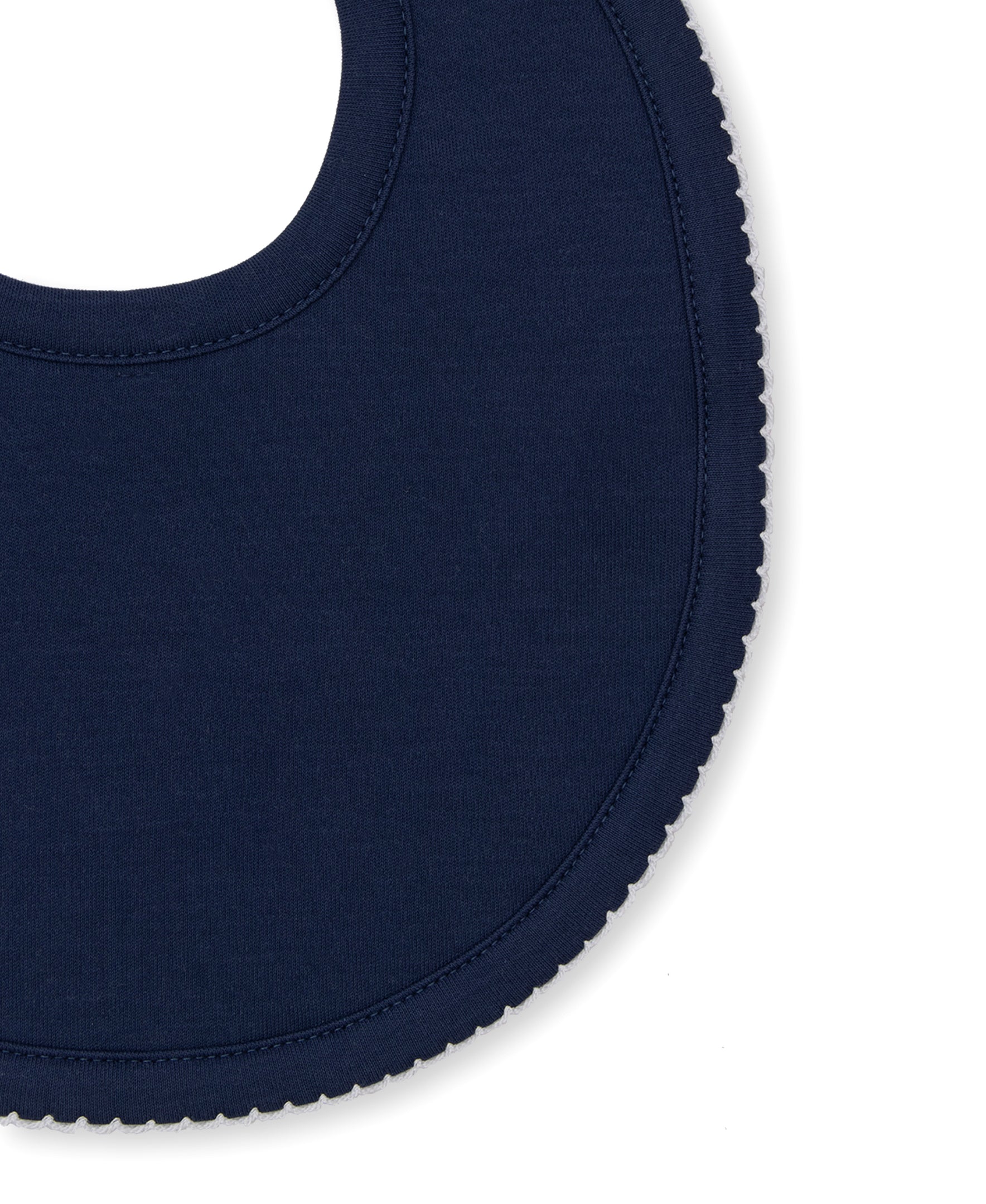 Navy Kissy Basics Bib - Kissy Kissy