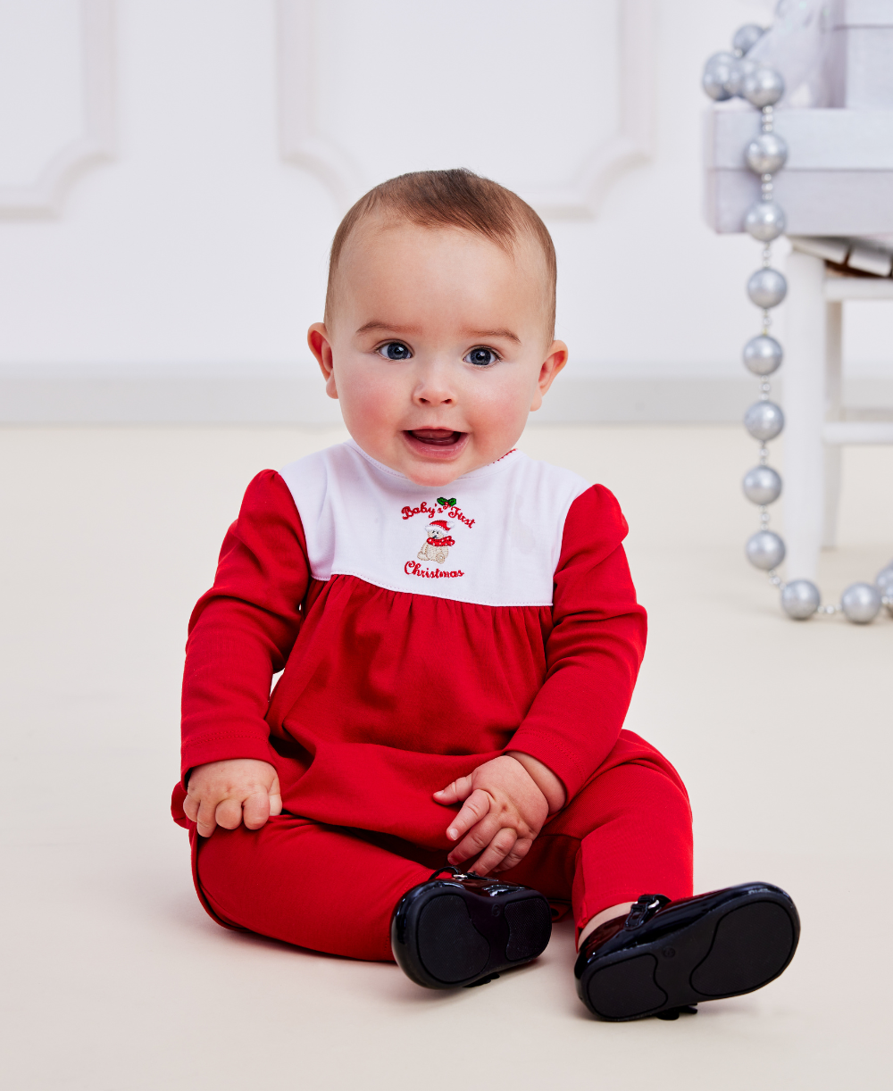 Baby s First Christmas 23 Dress Set