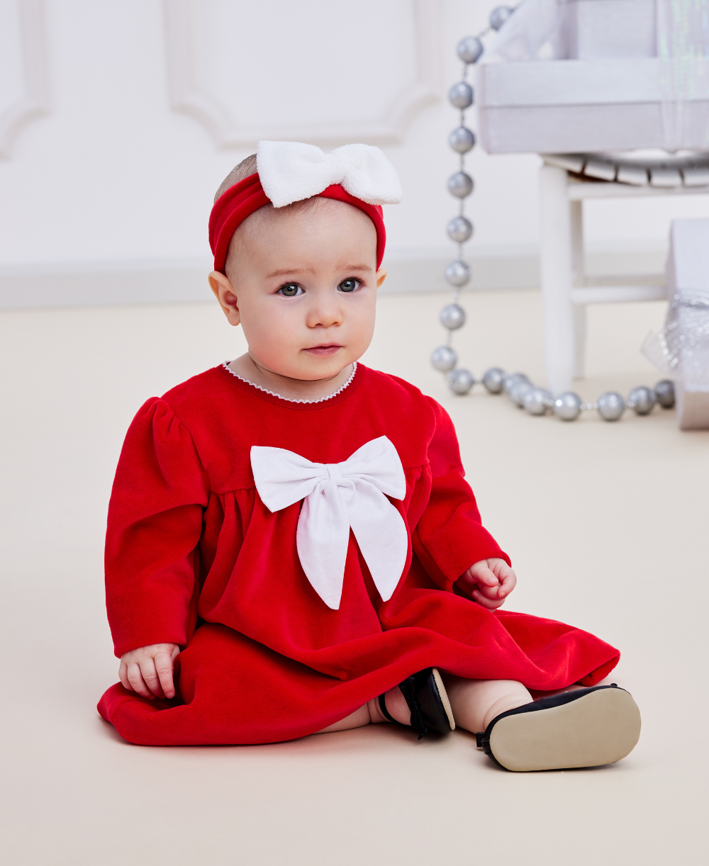 Christmas Magic Velour Headband - Kissy Kissy