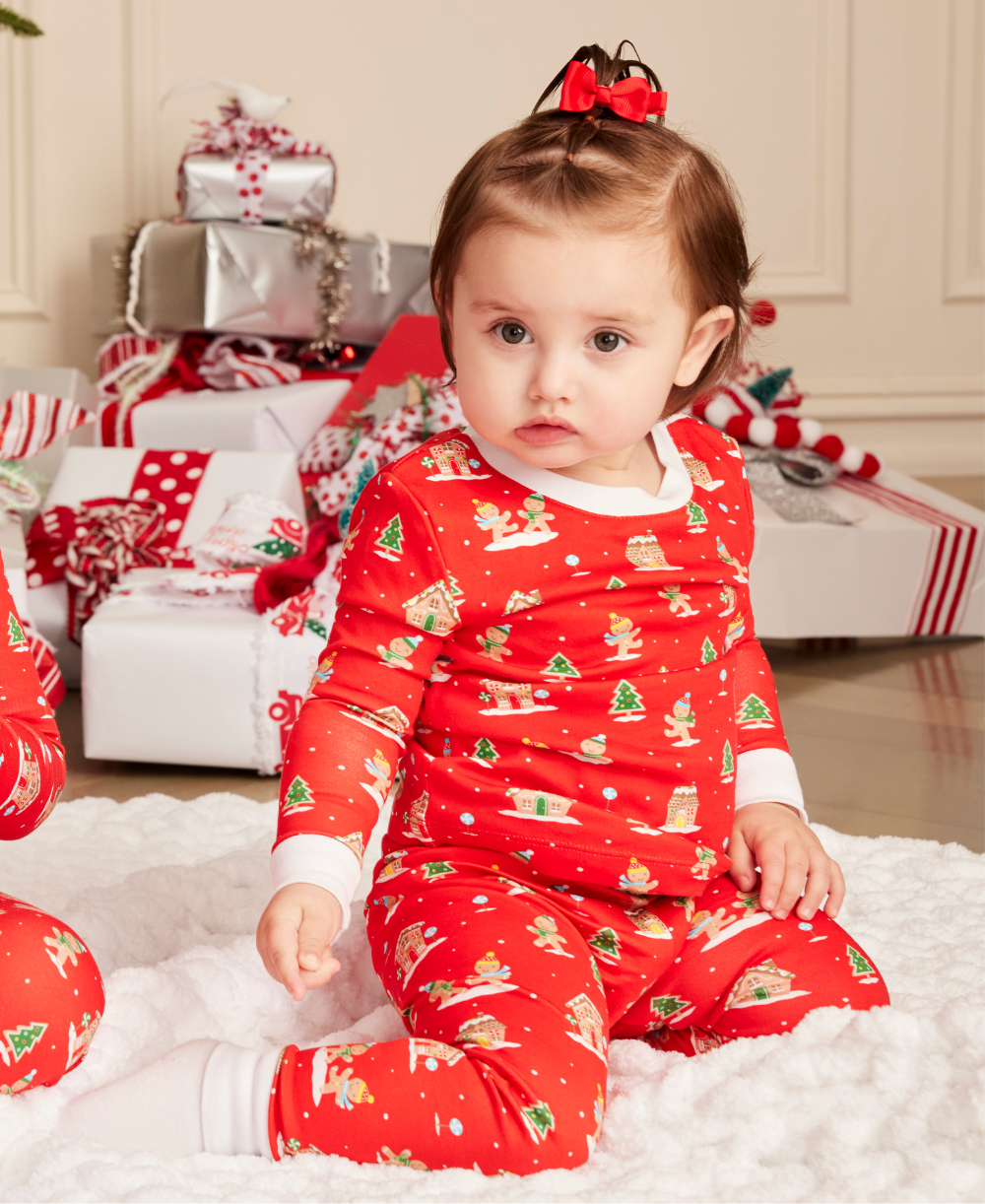 Gingerbread Joy Pajama Set