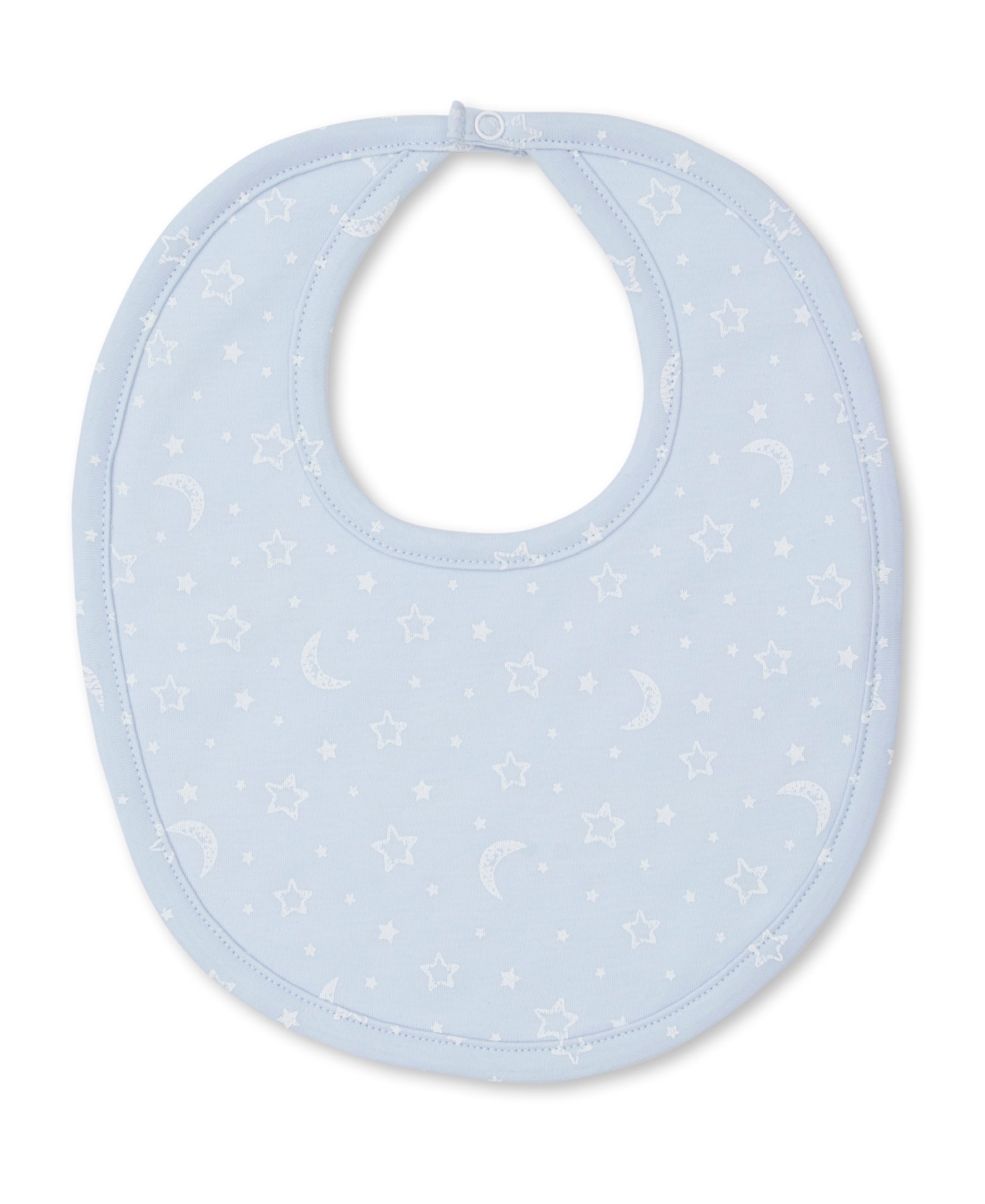 Crescent Moonlight Blue Bib