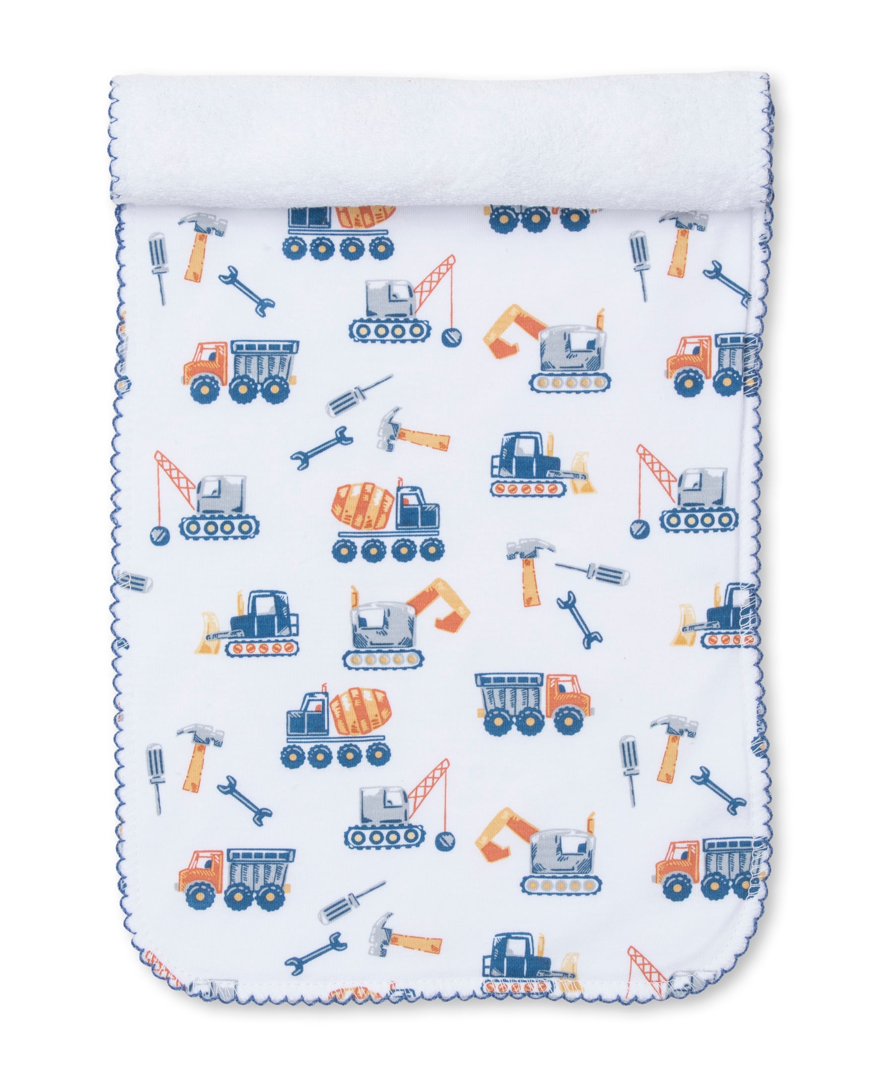 Construction Crew Burp Cloth