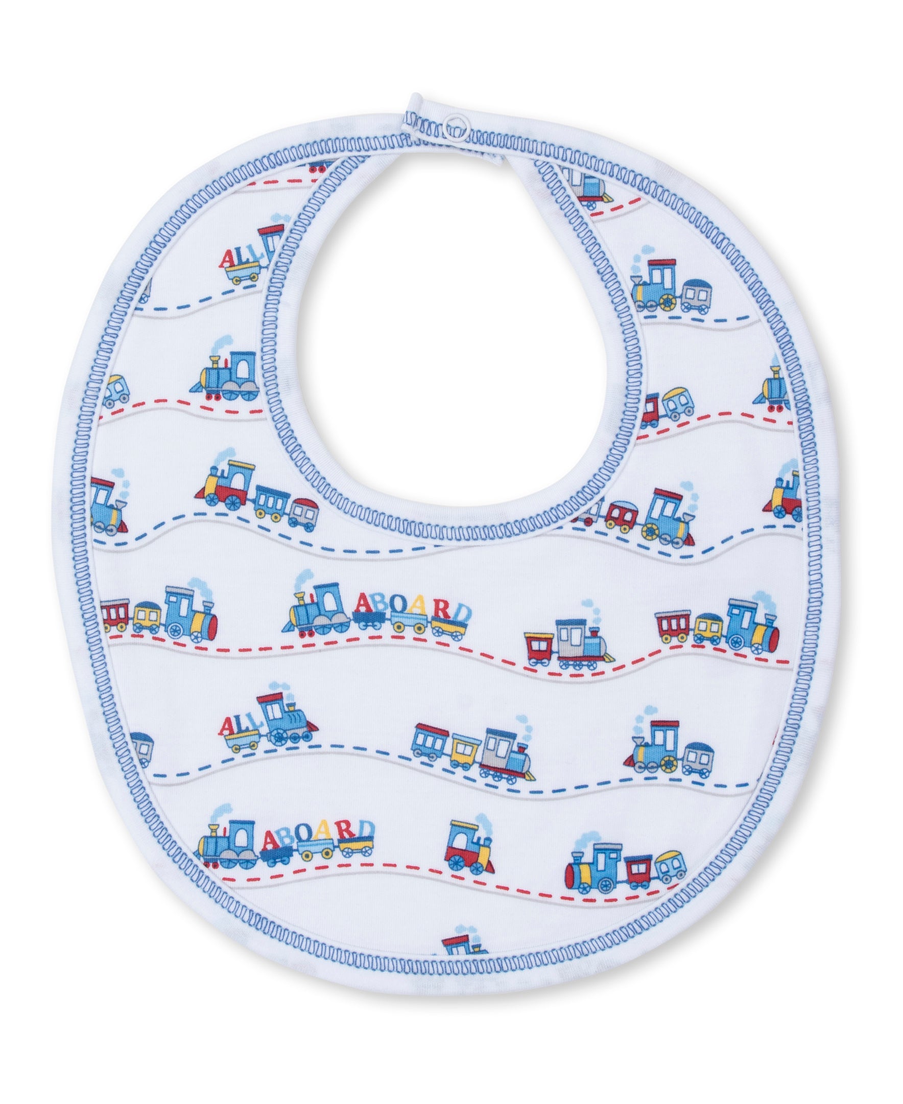 Rambling Railroad Bib - Kissy Kissy