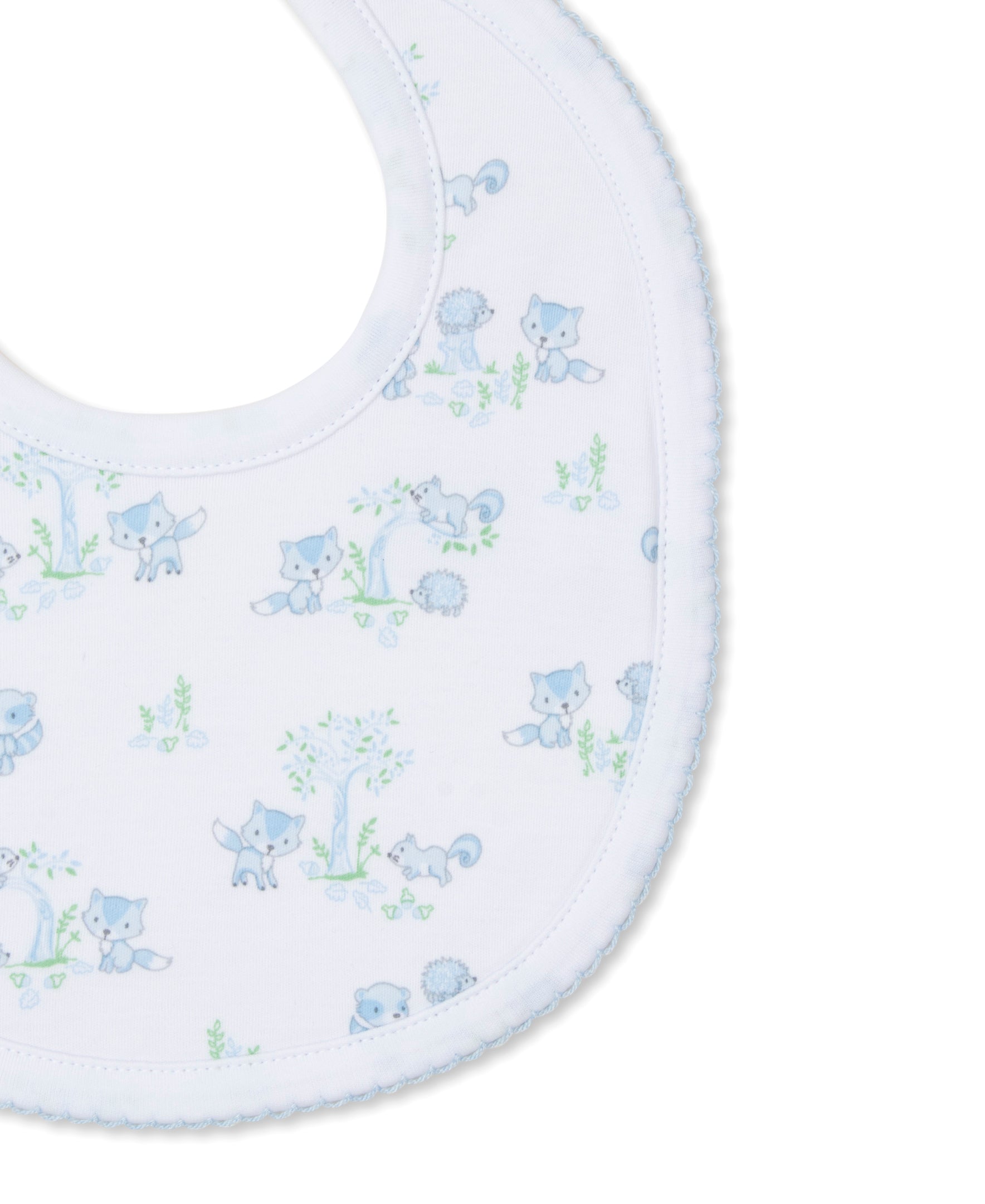 Forest Fun Blue Bib - Kissy Kissy