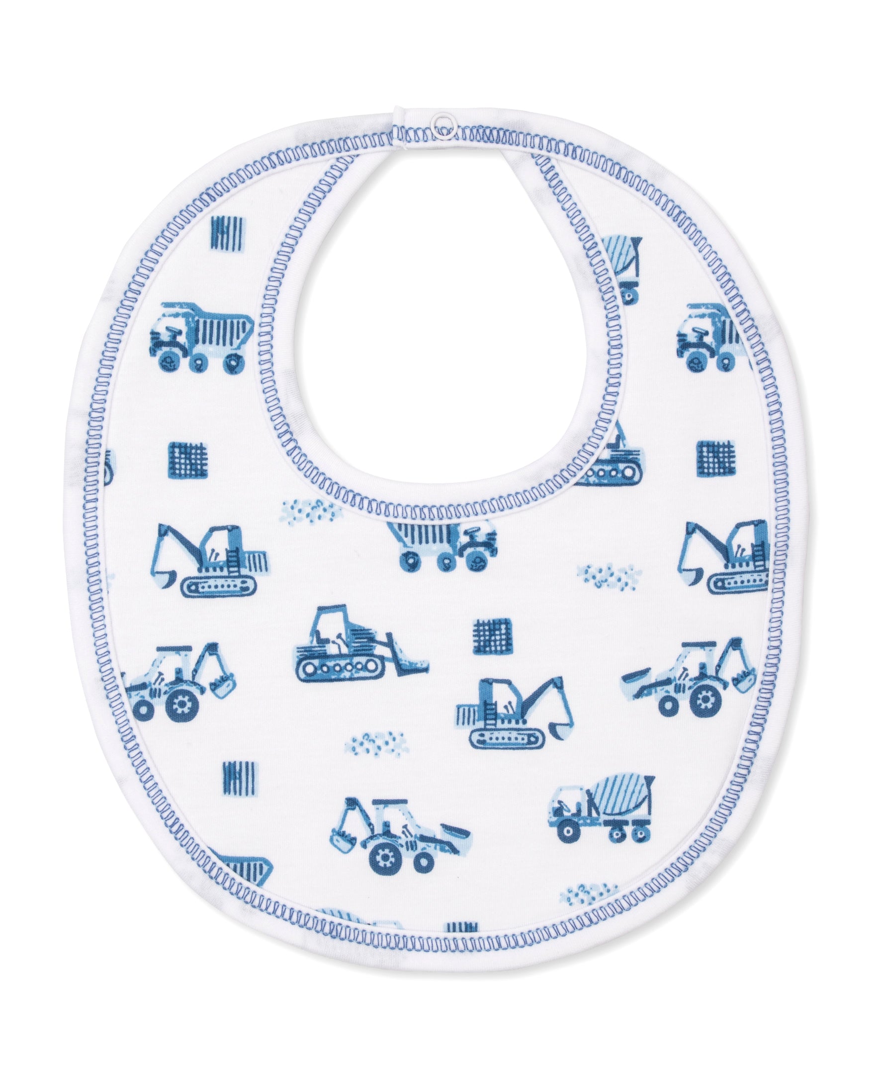 Construction Trucks Bib - Kissy Kissy