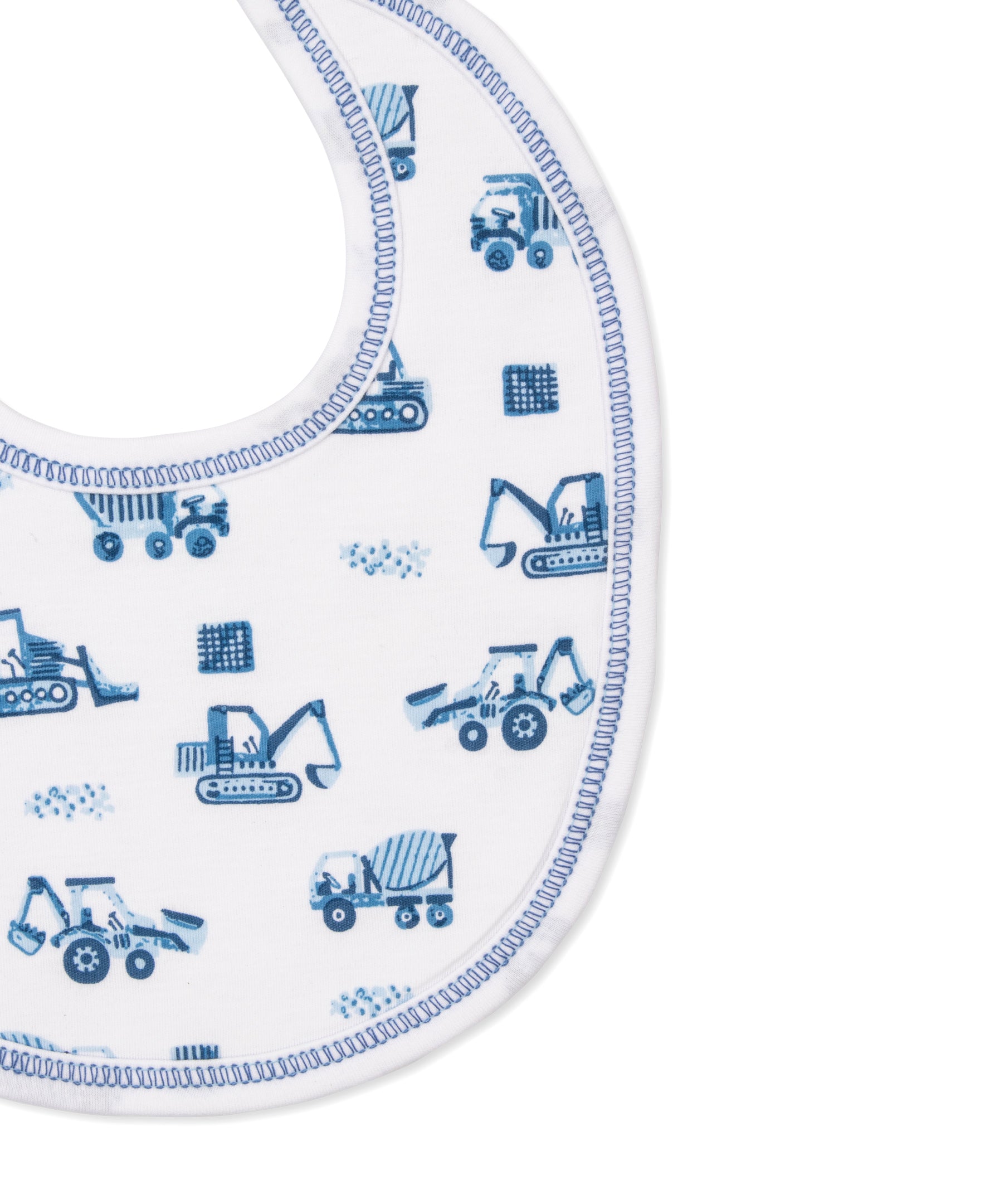 Construction Trucks Bib - Kissy Kissy