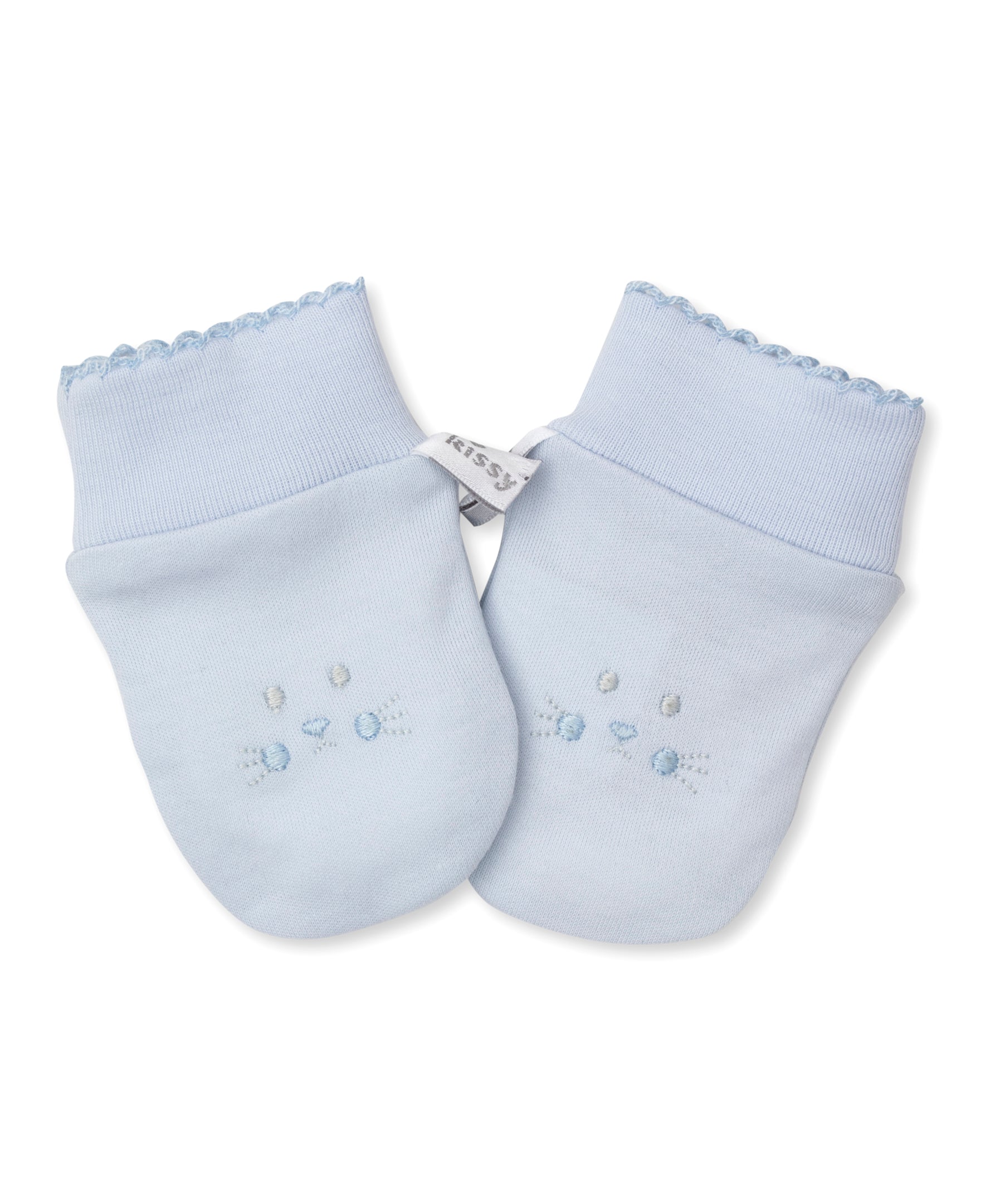 Cottontail Hollows Blue Mitts - Kissy Kissy