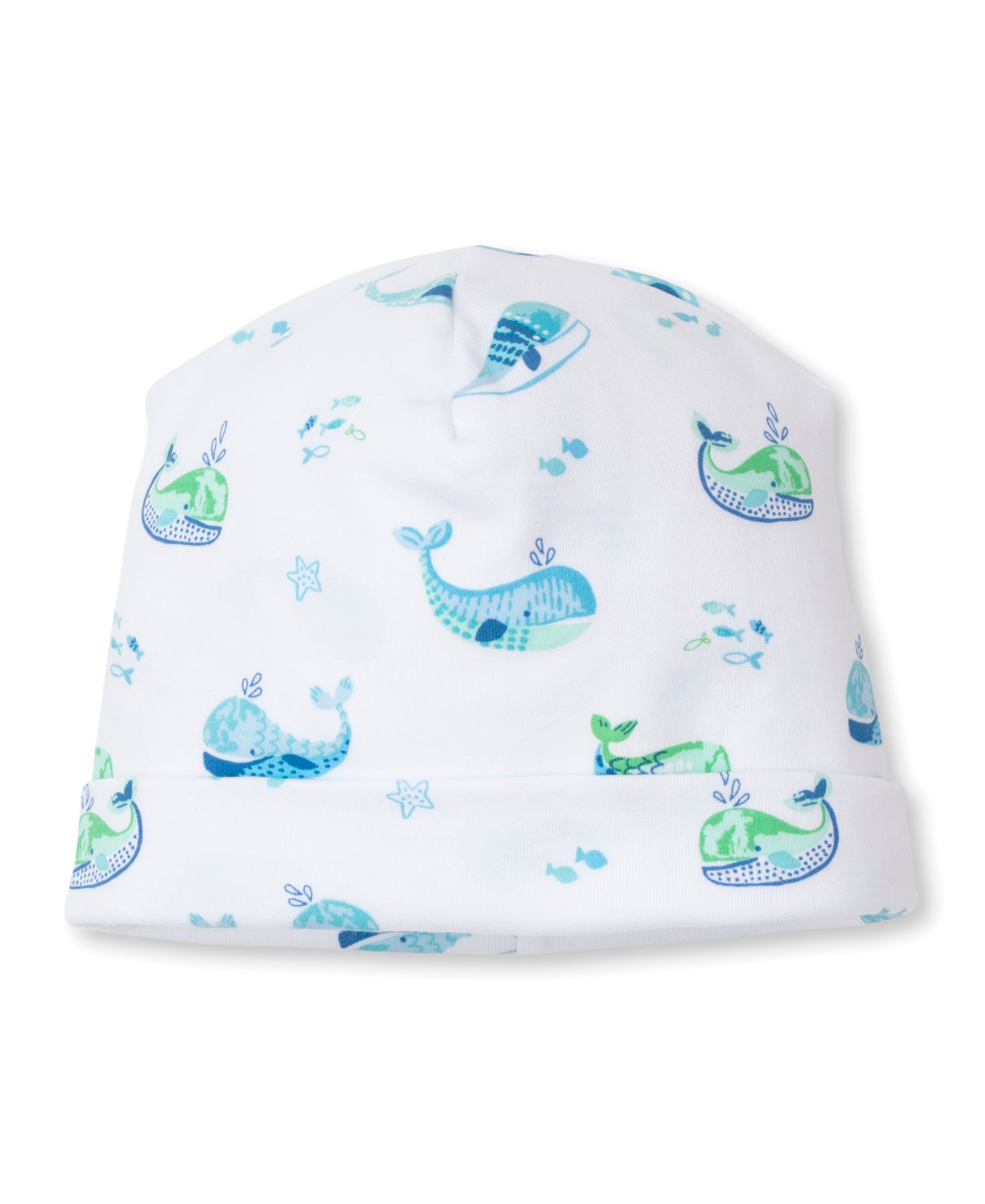 Watercolor Whales Hat