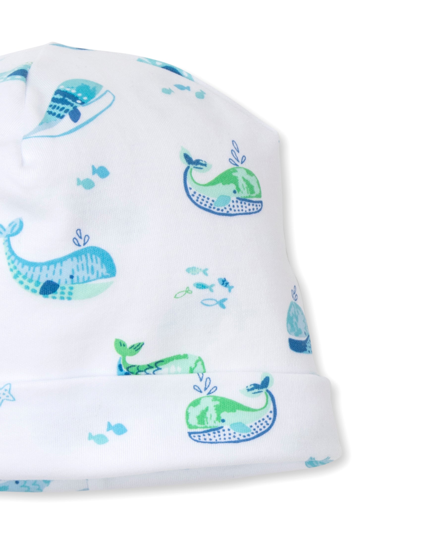 Watercolor Whales Hat