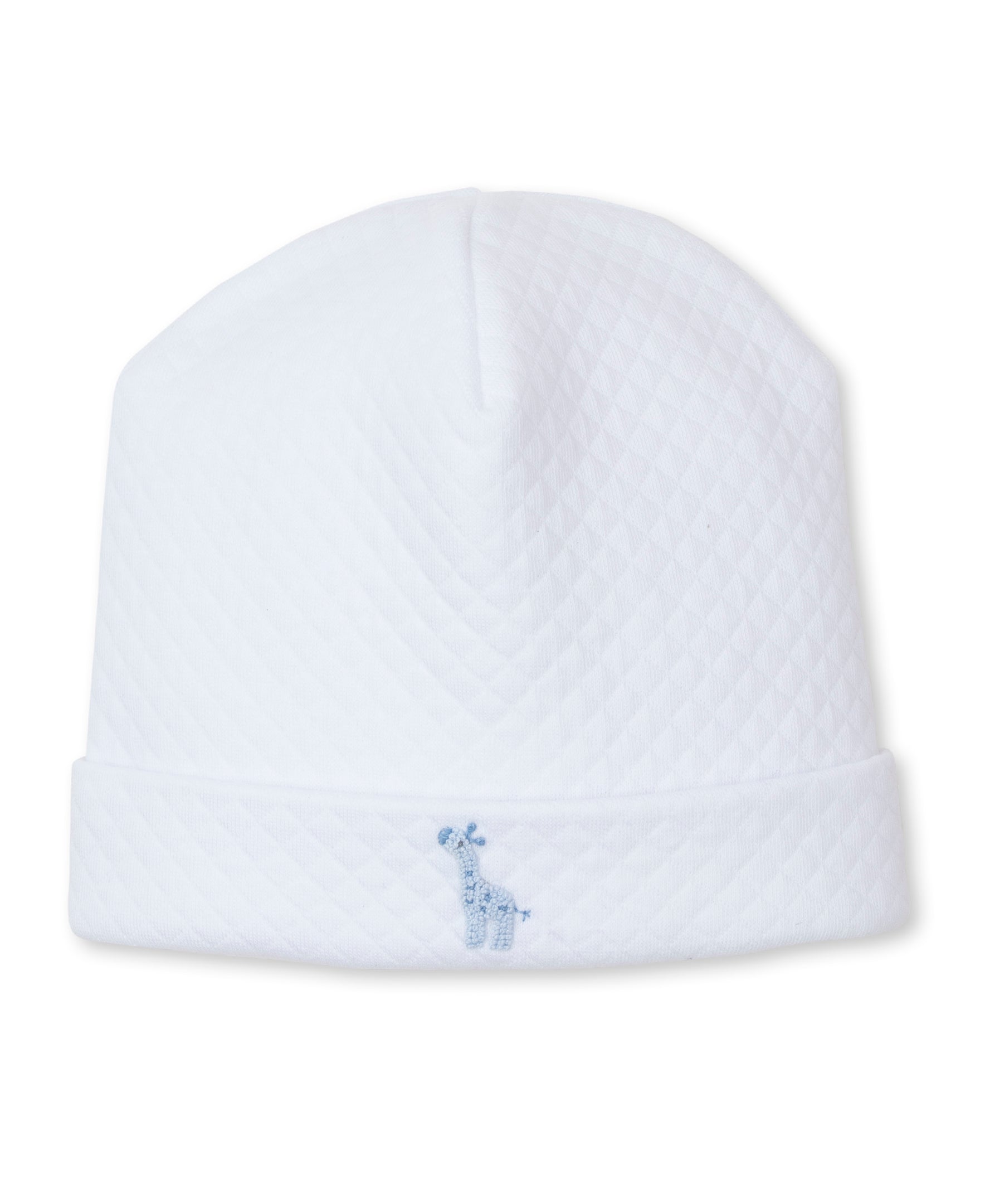 Premier Giraffe Glee White/Blue Hand Emb. Jacquard Hat