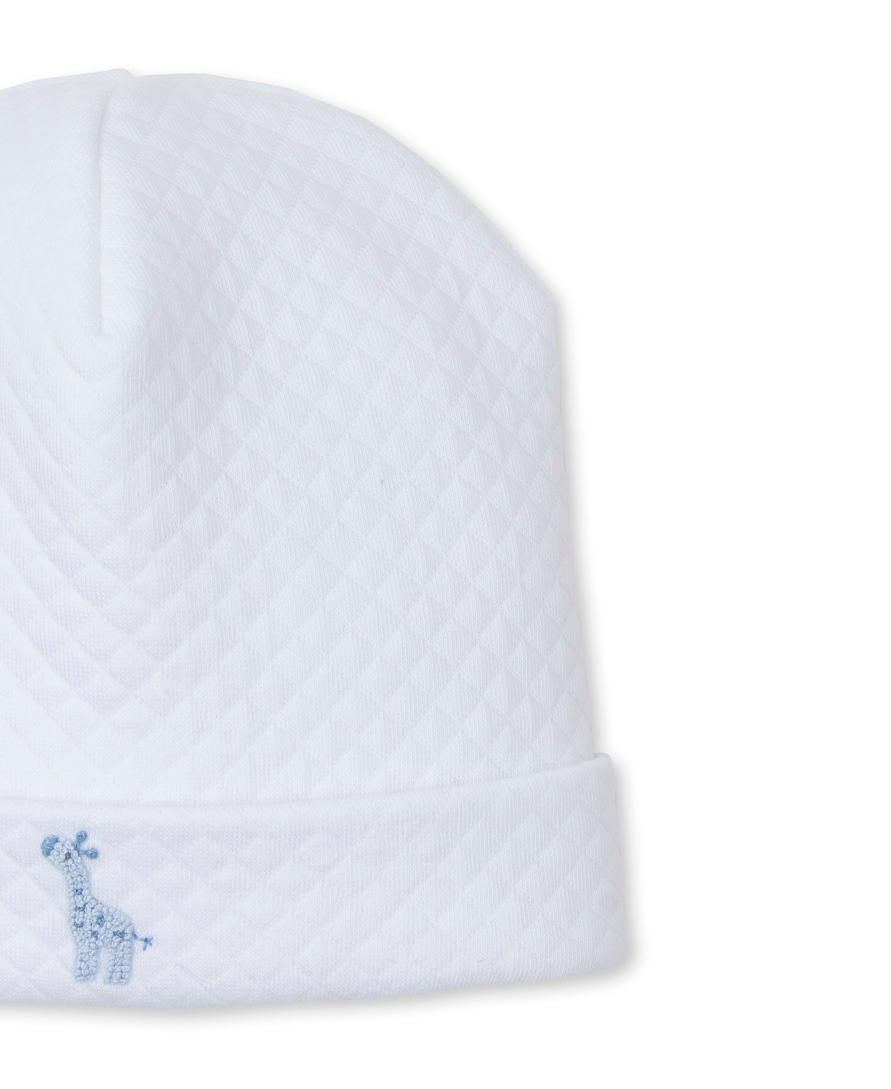 Premier Giraffe Glee White/Blue Hand Emb. Jacquard Hat