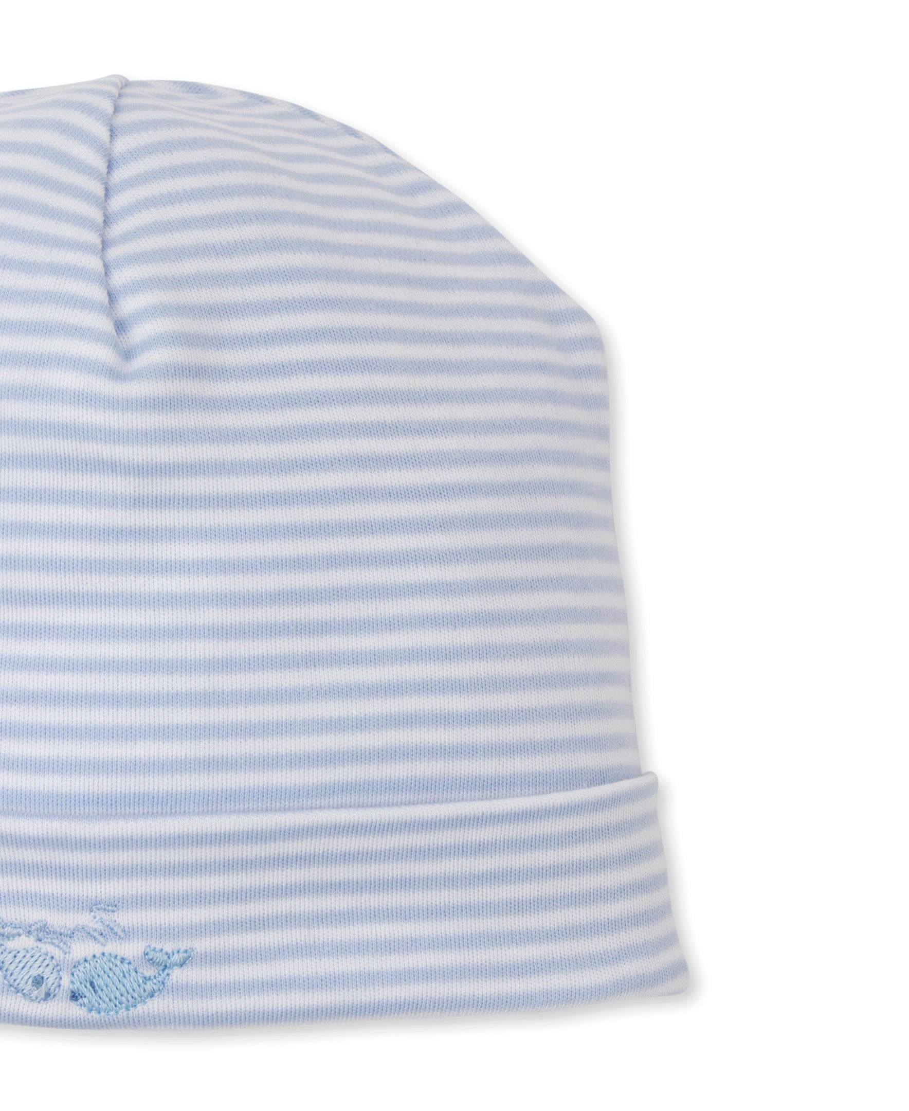 Whale Wonder Blue Stripe Hat - Kissy Kissy