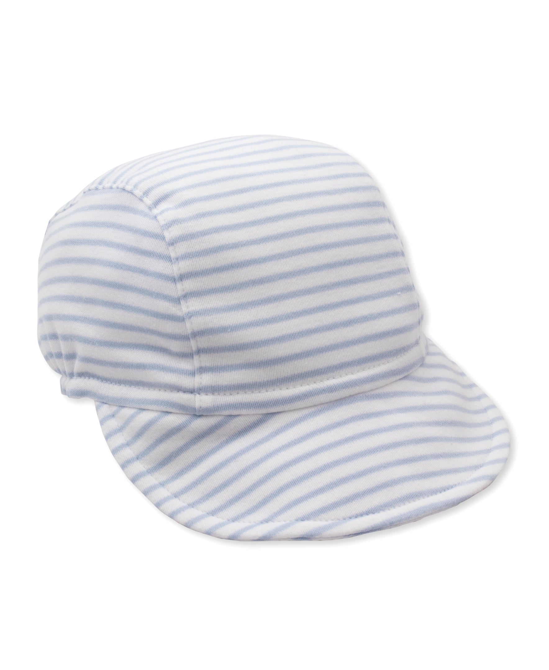 Blue Stripe Baby Cap - Kissy Kissy