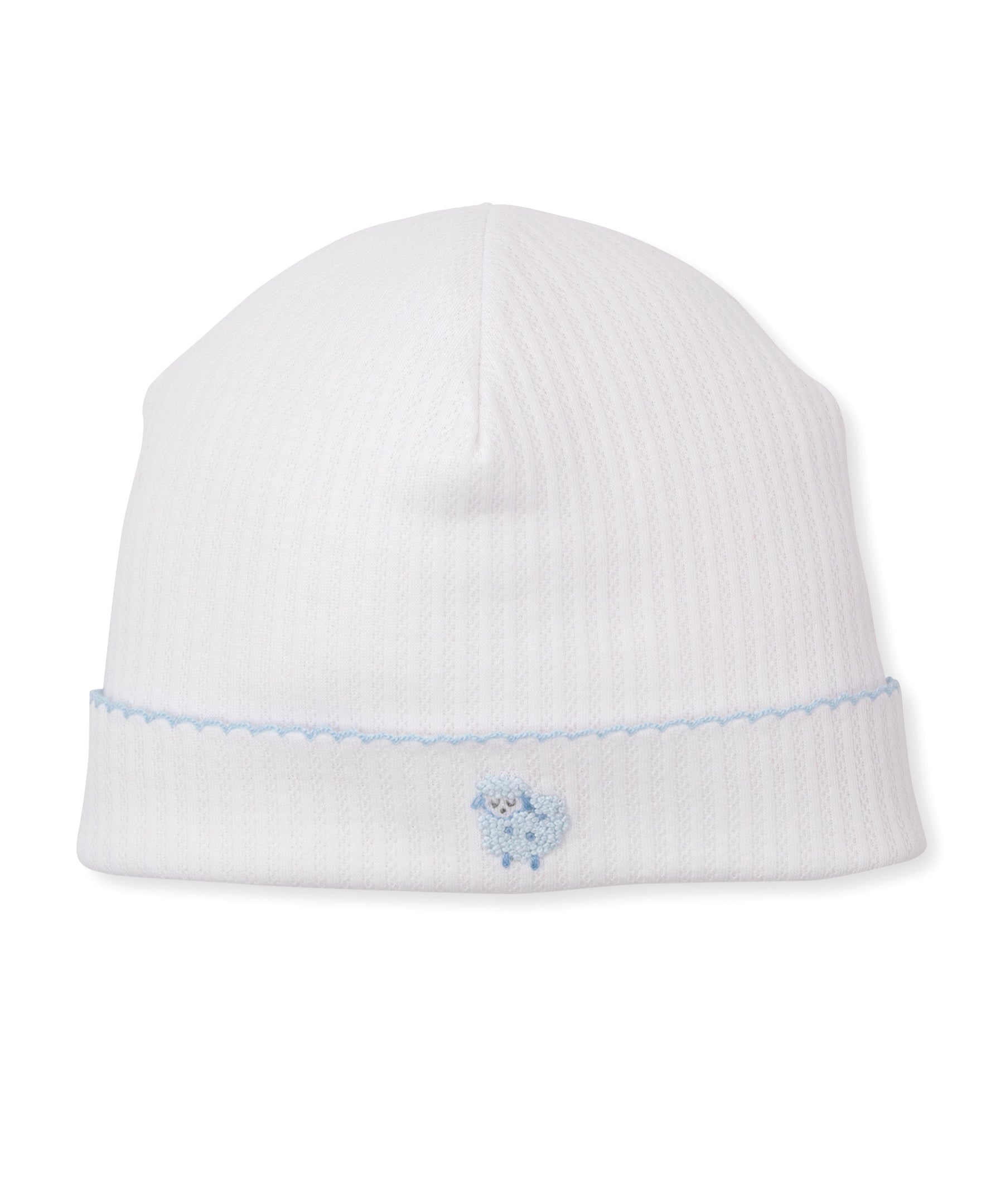 Premier Baa Baa Baby Sheep Blue Hand Emb. Hat - Kissy Kissy