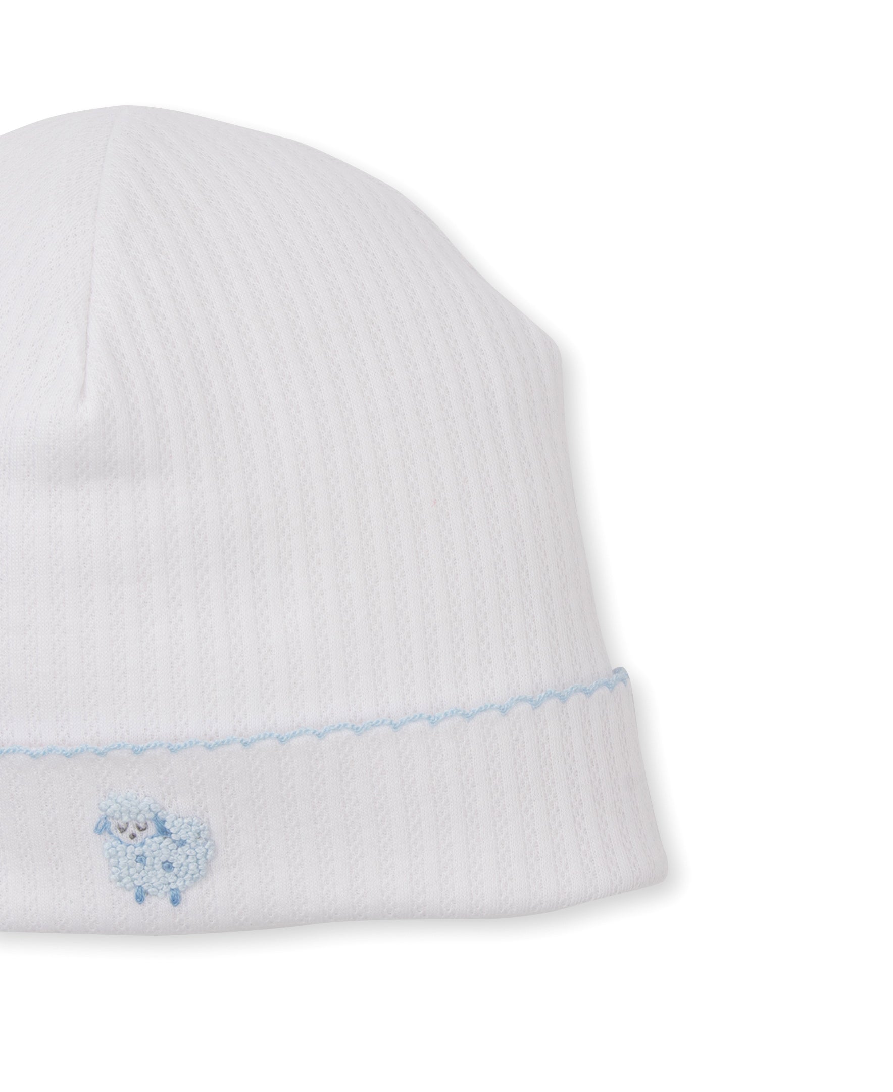 Premier Baa Baa Baby Sheep Blue Hand Emb. Hat - Kissy Kissy