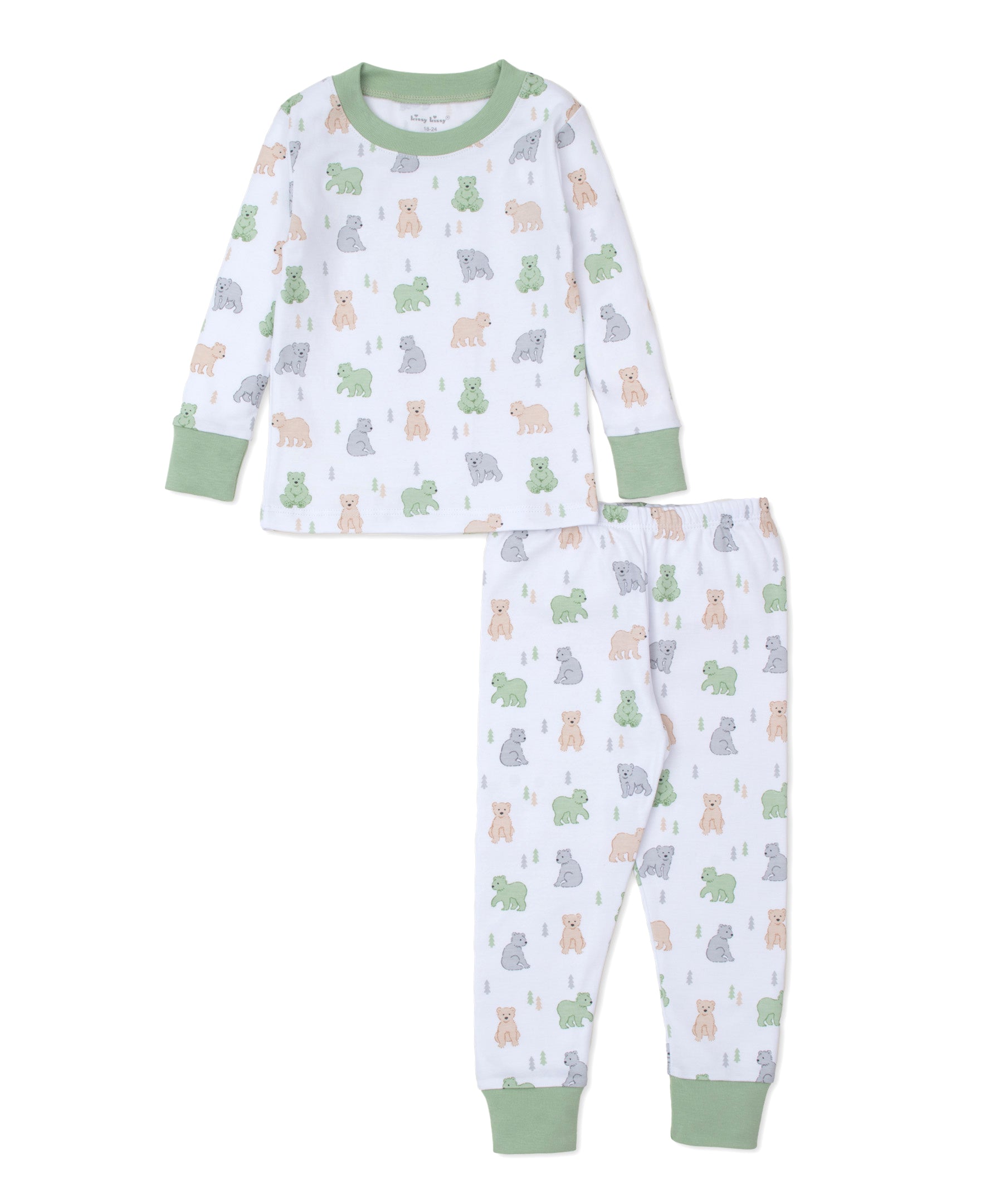 Big-Hearted Bears Toddler Pajama Set