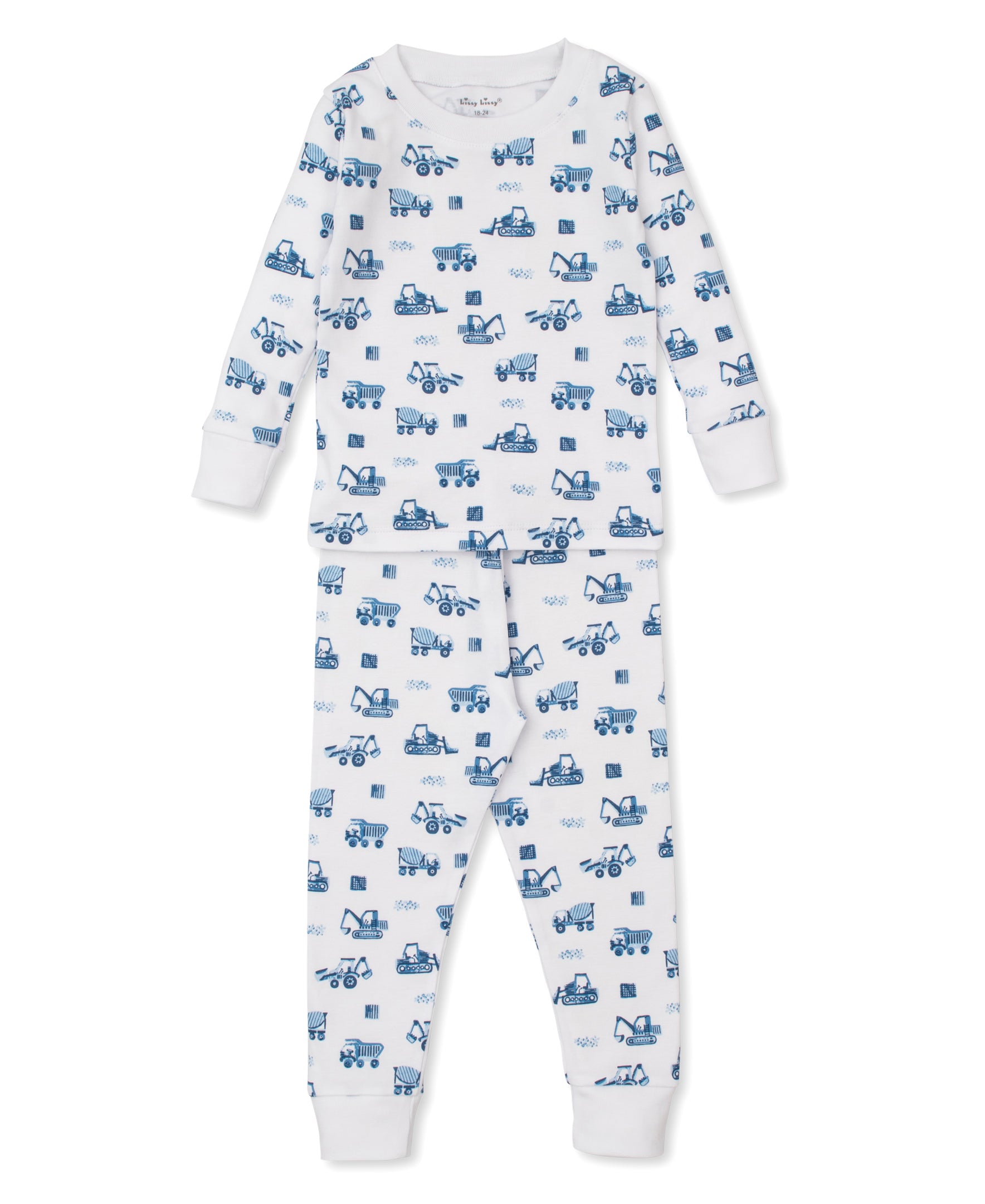 Construction Trucks Pajama Set - Kissy Kissy