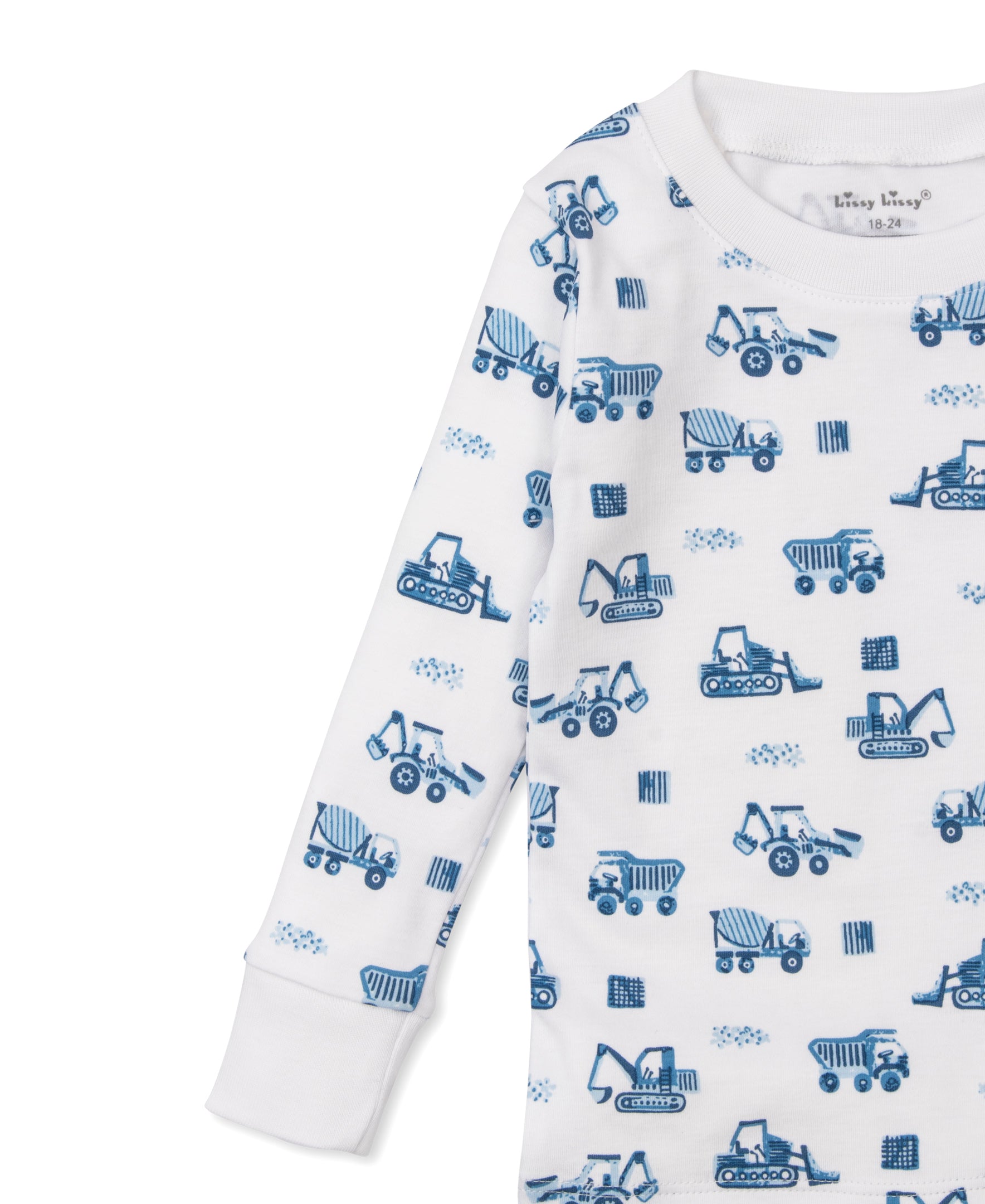 Construction Trucks Pajama Set - Kissy Kissy