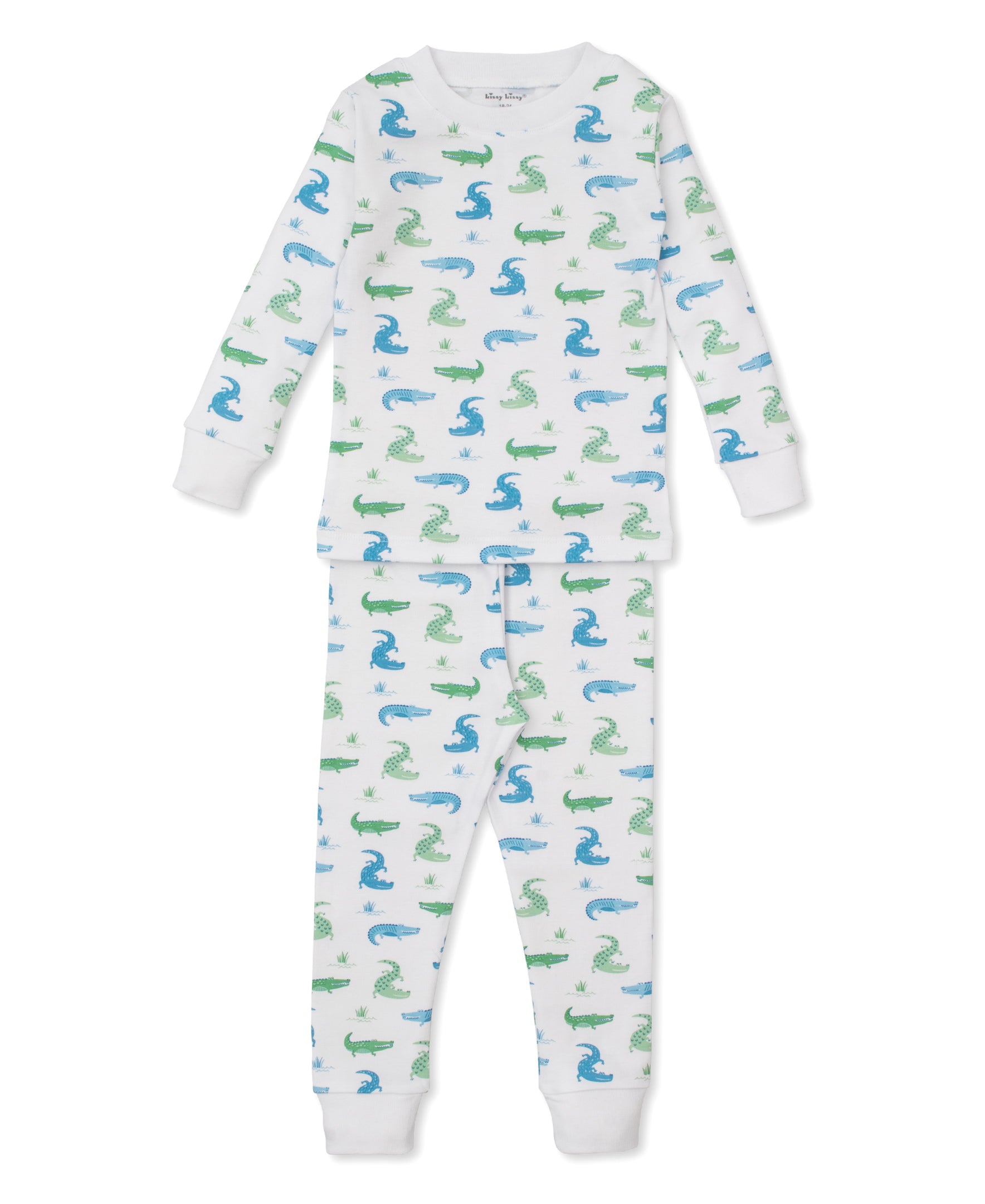 Cruising Crocodiles Pajama Set - Kissy Kissy