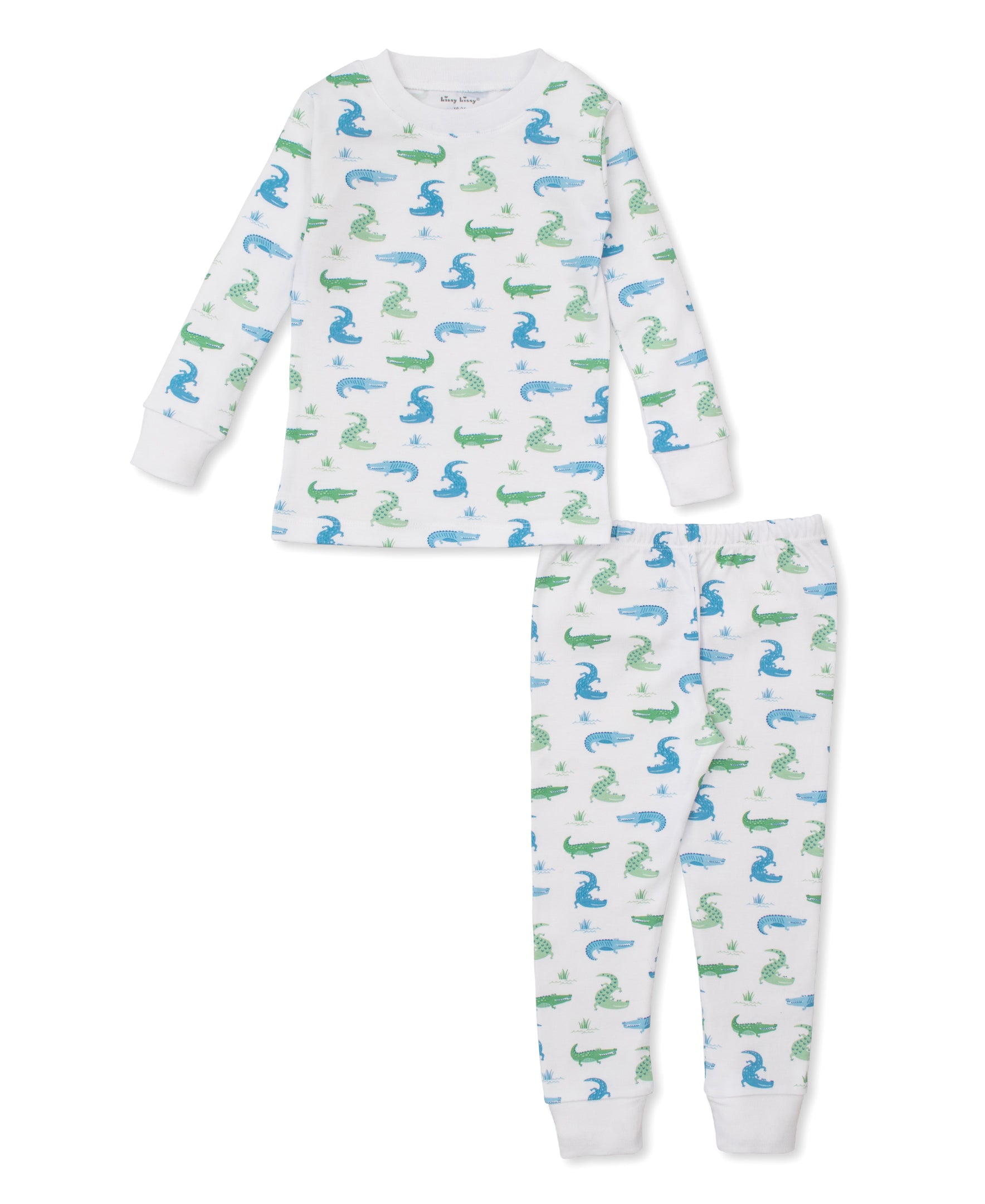 Cruising Crocodiles Pajama Set - Kissy Kissy