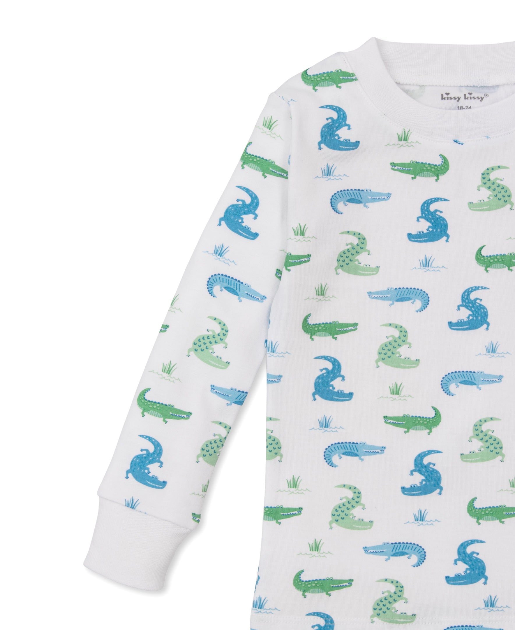 Cruising Crocodiles Pajama Set - Kissy Kissy