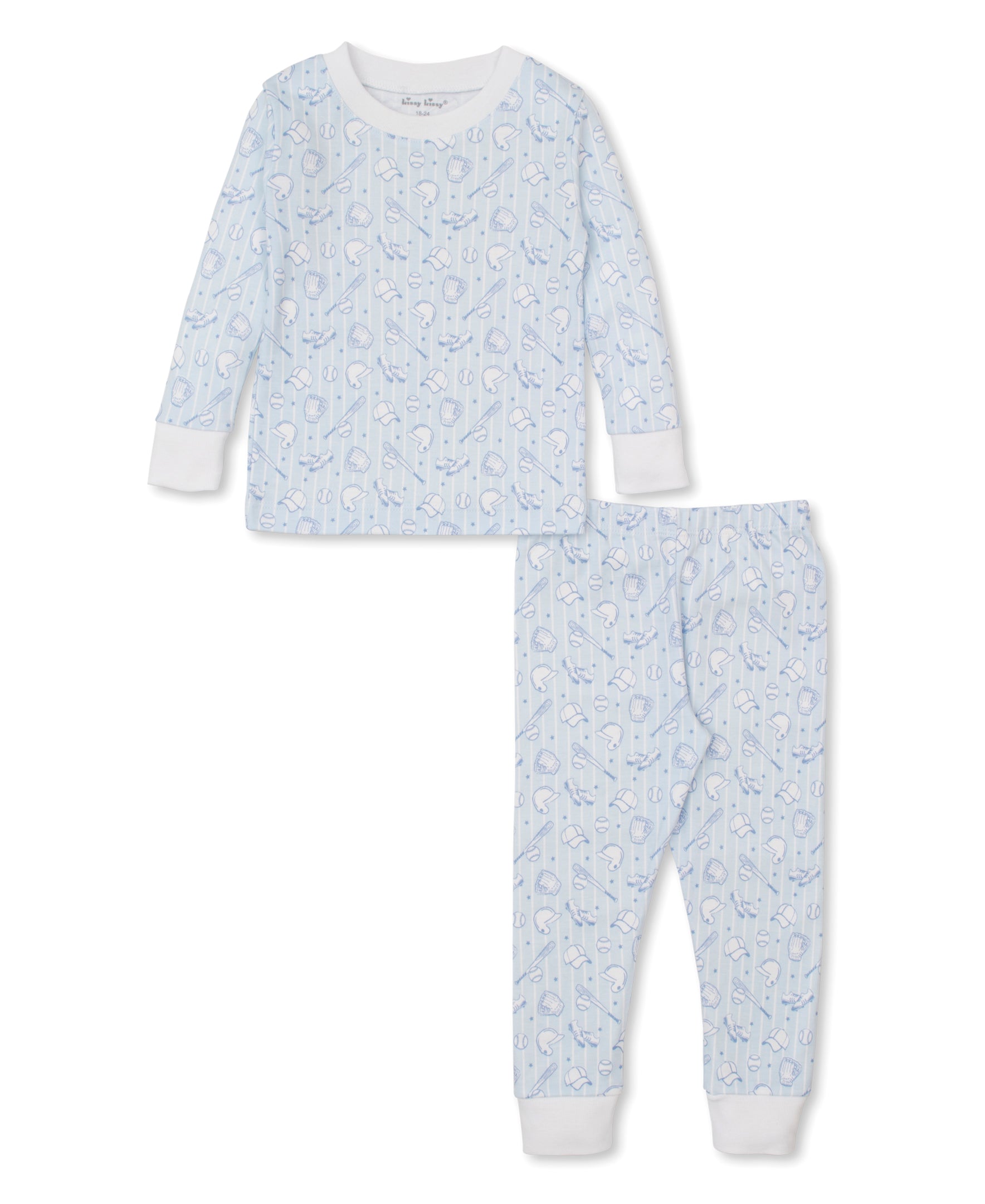 Backyard Baseball Pajama Set - Kissy Kissy