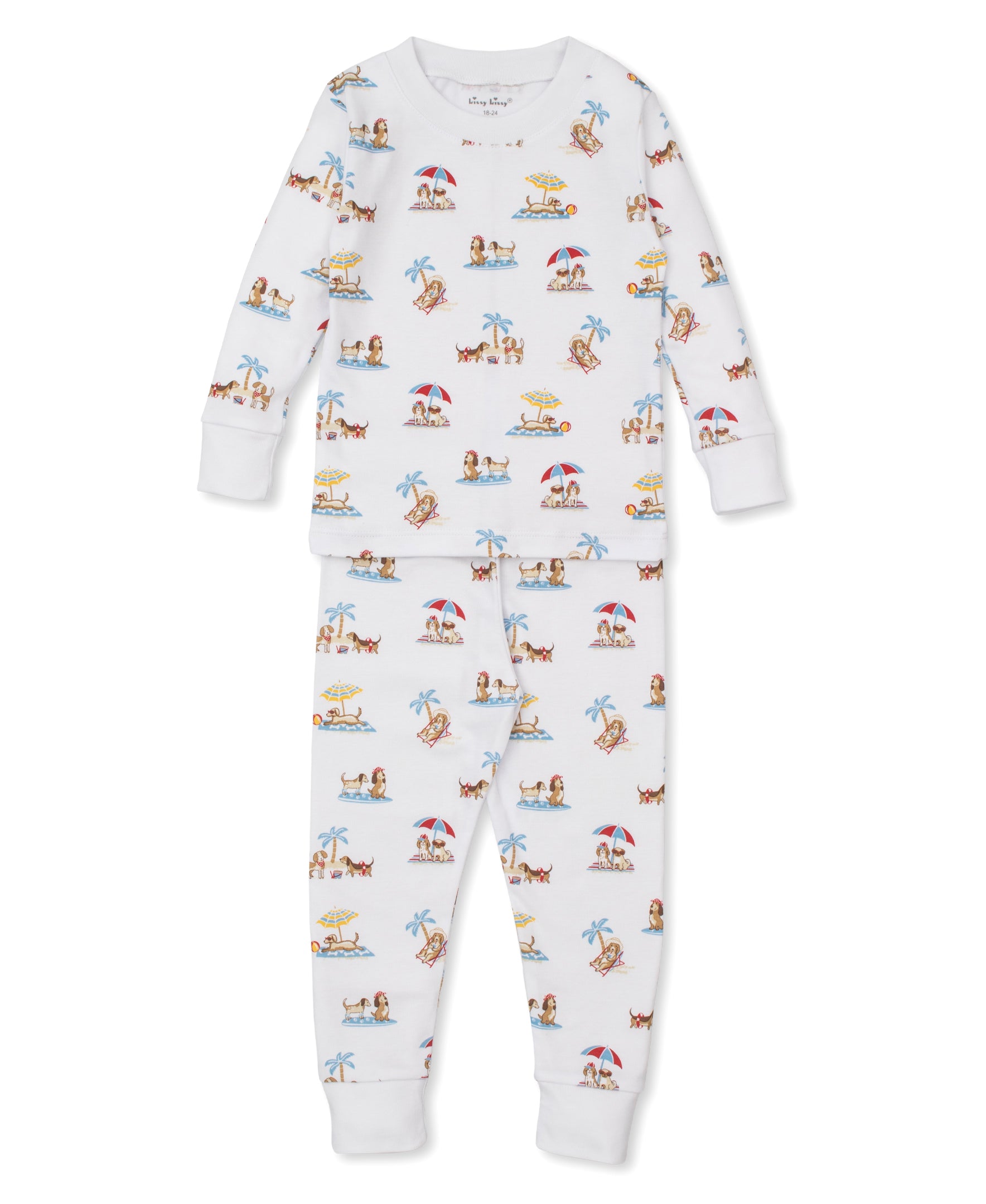 Puppy Beach Daze Pajama Set - Kissy Kissy