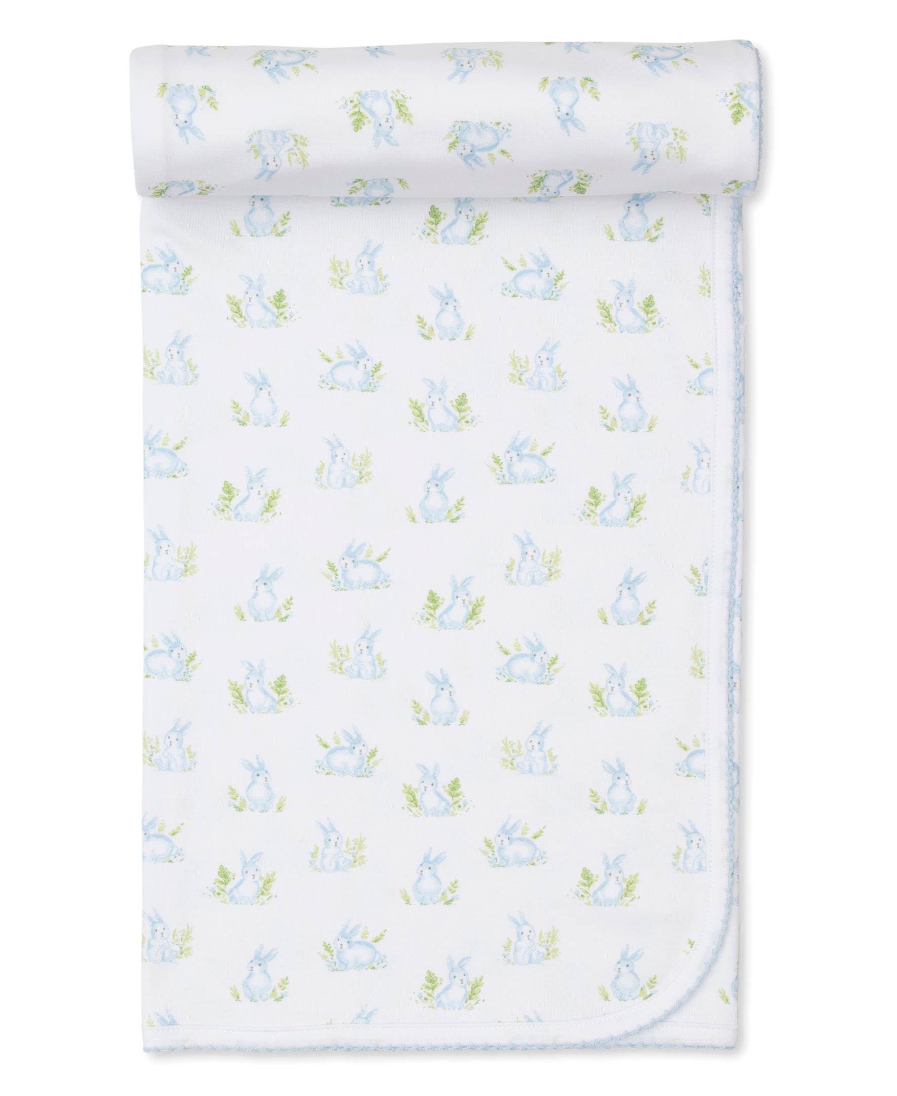 Cottontail Hollows Blue Blanket - Kissy Kissy
