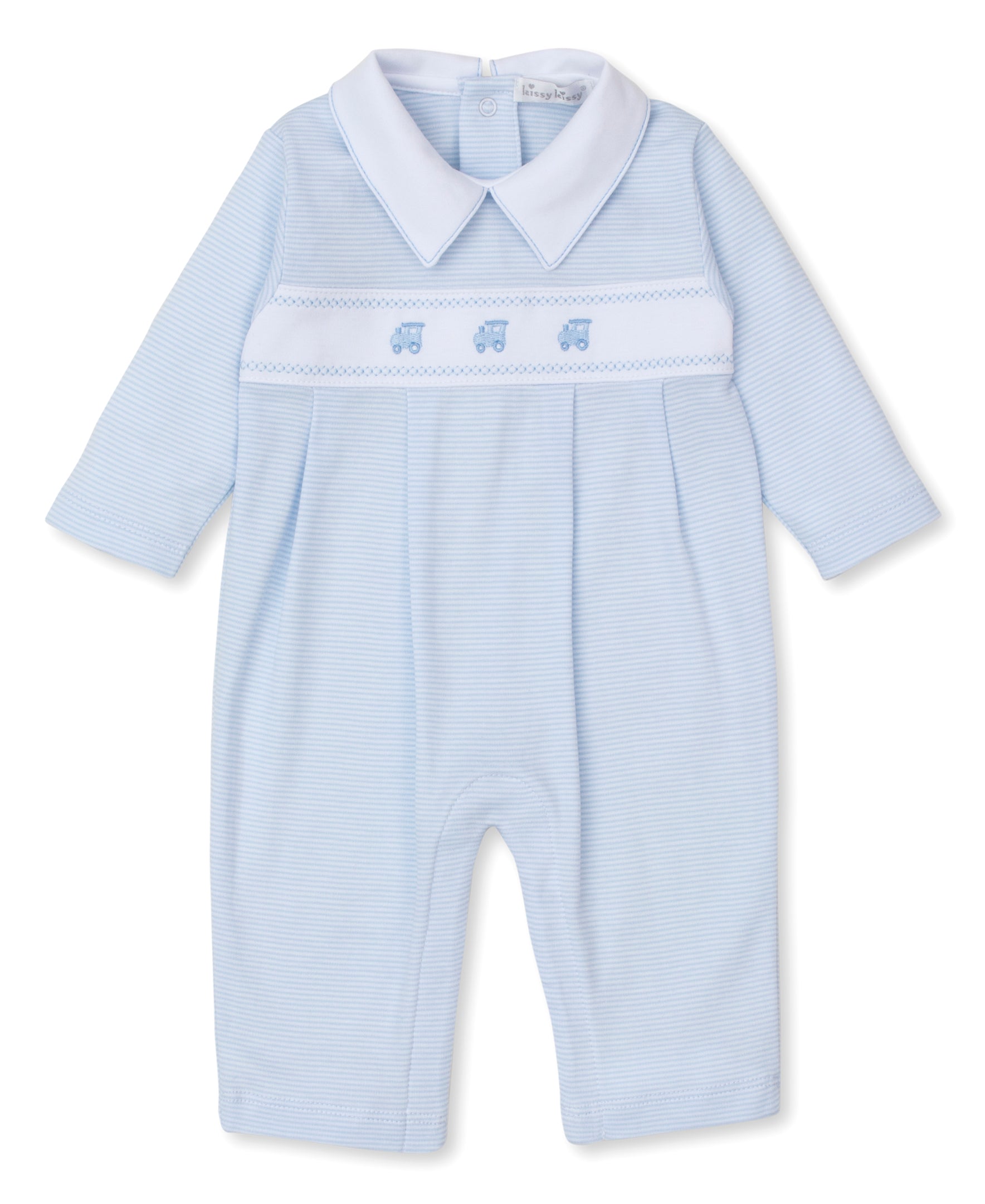 Classic Treasures FA24 Blue Stripe Playsuit