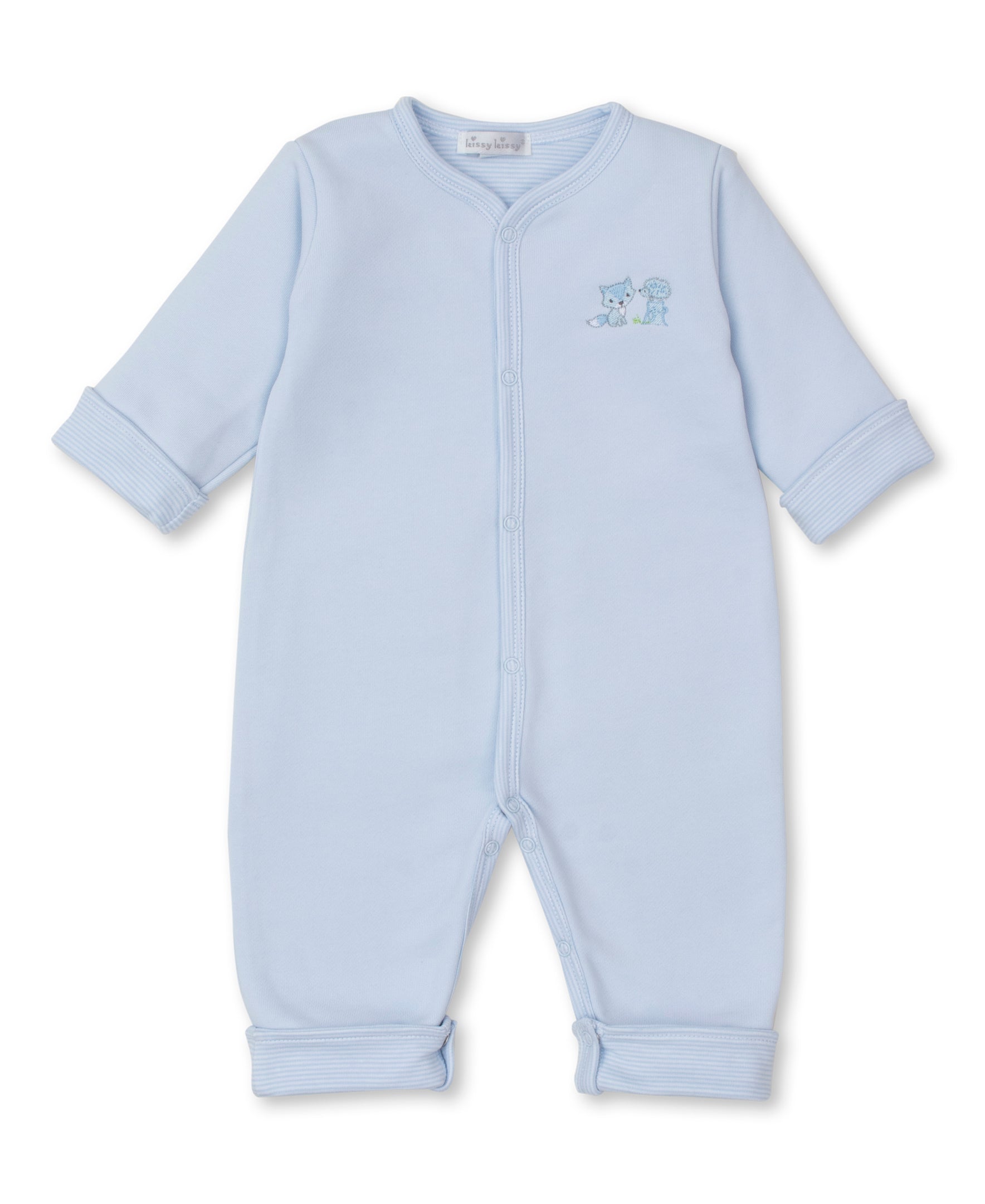 Forest Fun Blue Reversible Playsuit - Kissy Kissy