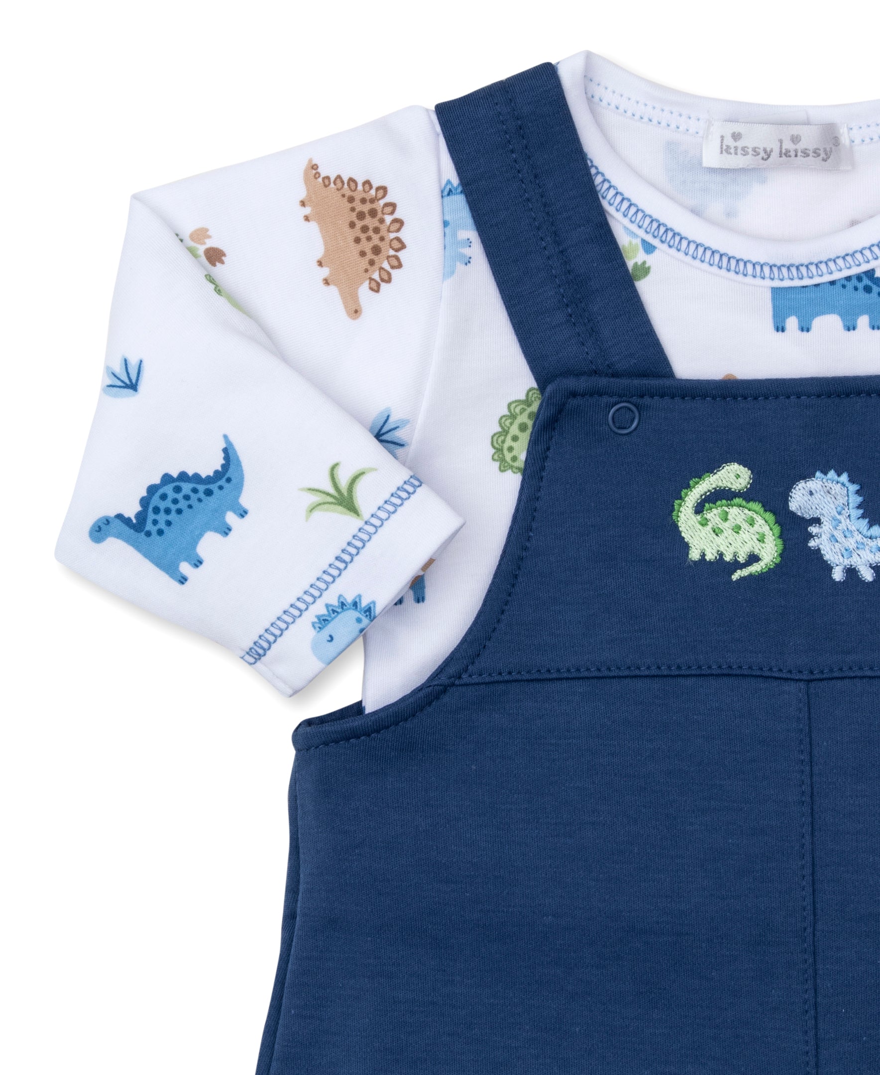 Dinosaur Domain Overall Set - Kissy Kissy