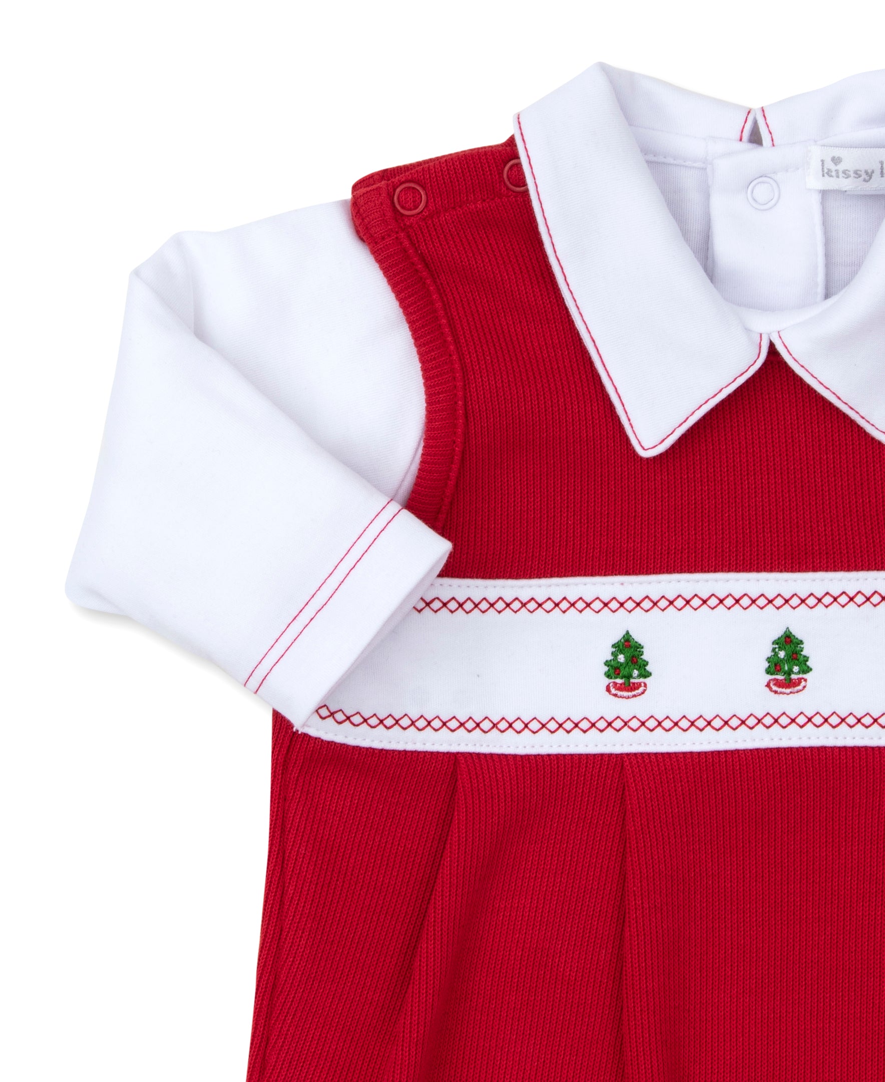 Classic Treasures Holiday FA24 Overall Set - Kissy Kissy