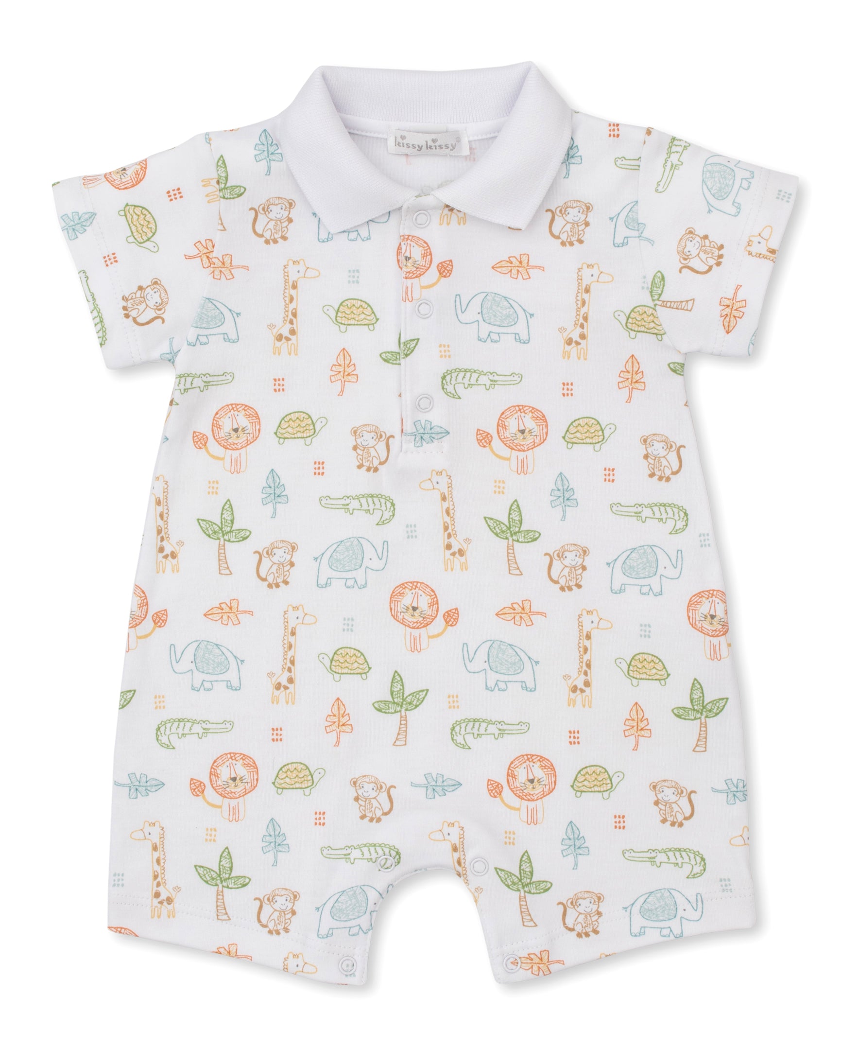 Jungle Adventure Short Playsuit - Kissy Kissy