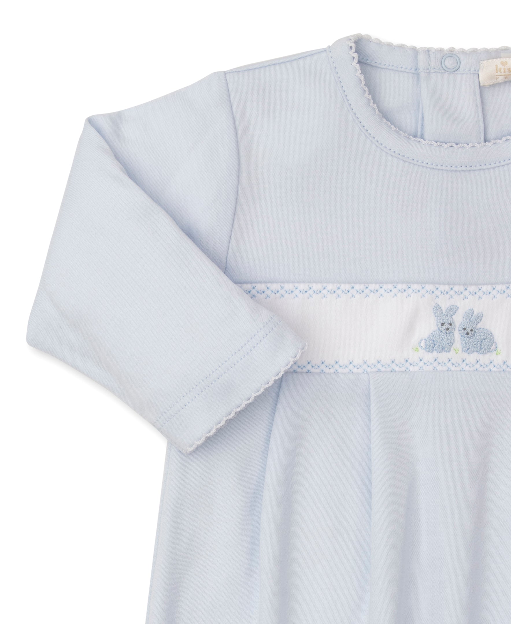 Premier Cottontail Hollows Blue Hand Emb. Sack Gown