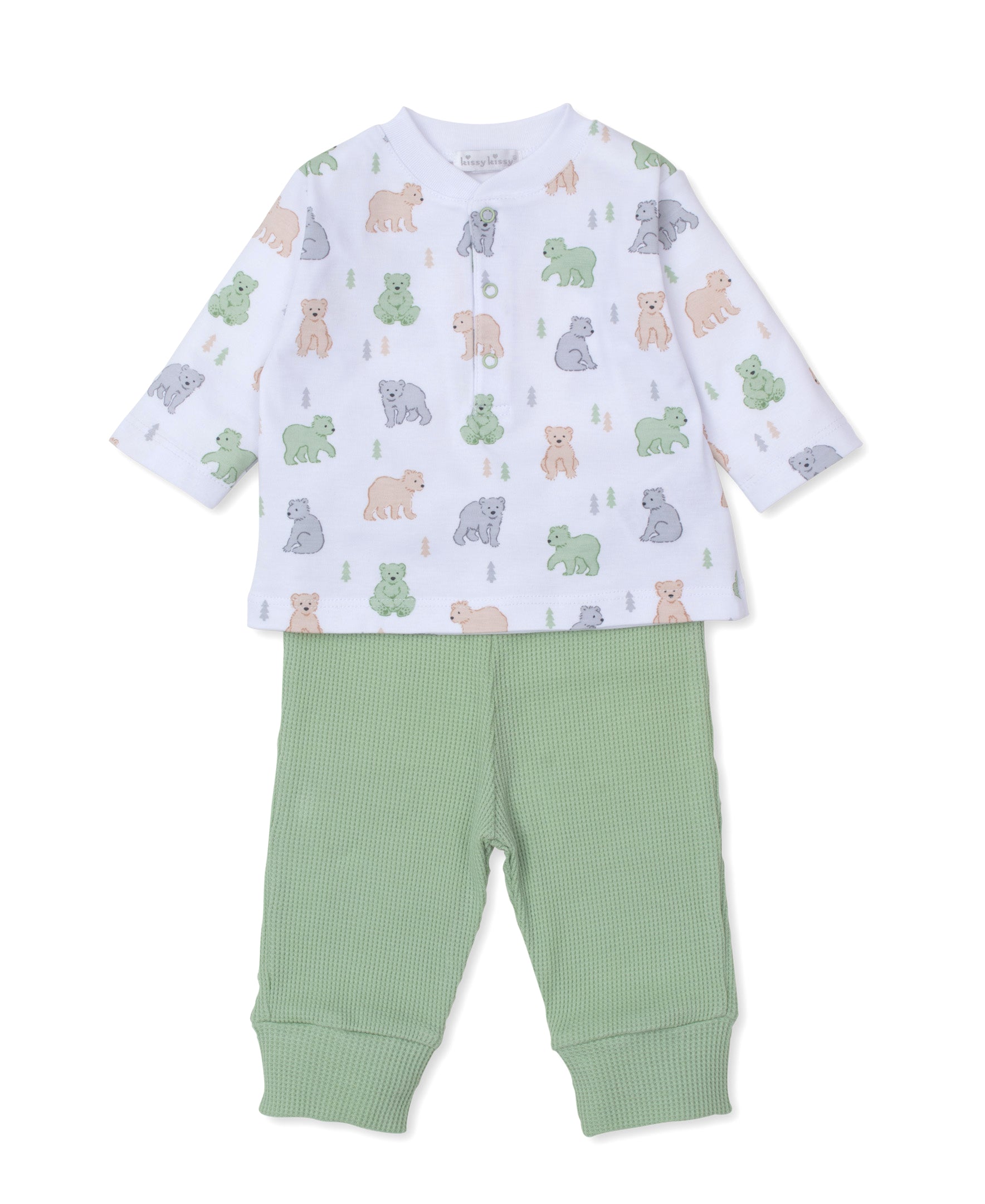 Big-Hearted Bears Pant Set - Kissy Kissy