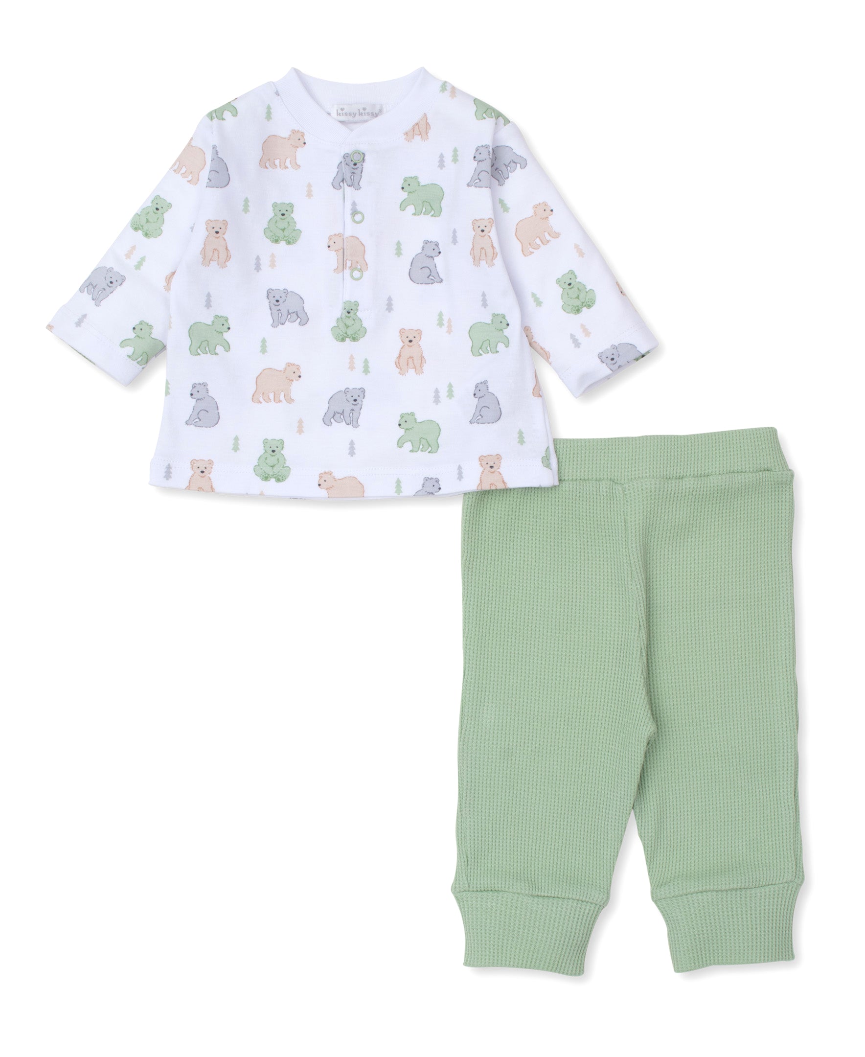 Big-Hearted Bears Pant Set - Kissy Kissy