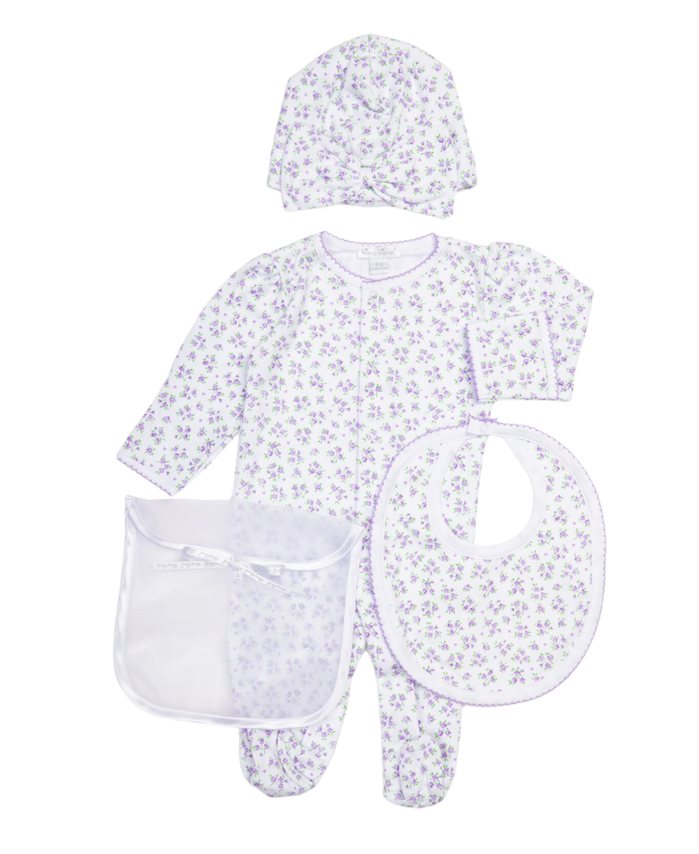 Petite Paradise Lilac 3PC Gift Set w/ Tulle Bag - Kissy Kissy
