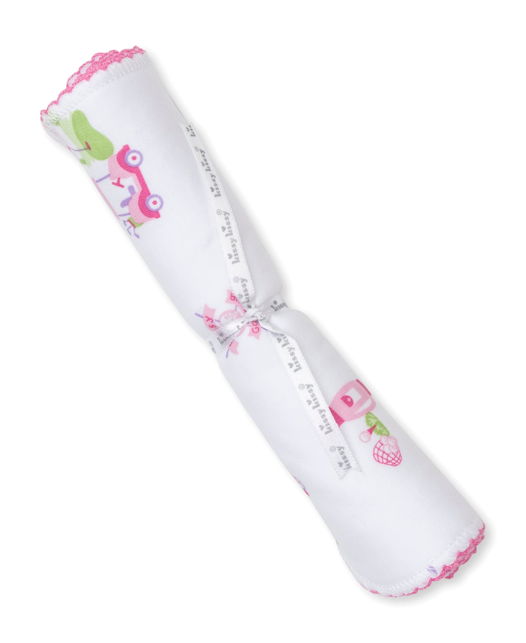 Kissy Golf Club Pink Burp Cloth